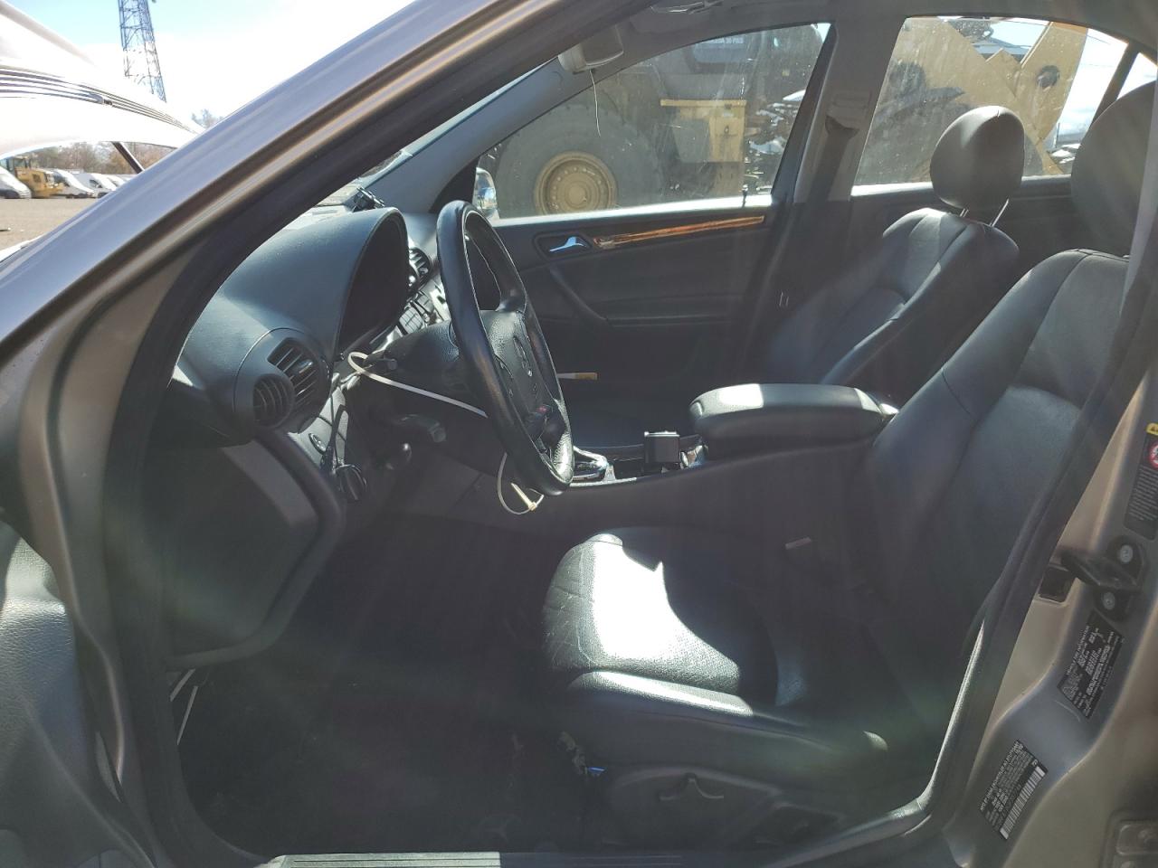 2003 Mercedes-benz C 240 4matic Silver vin: WDBRF81JX3F357746