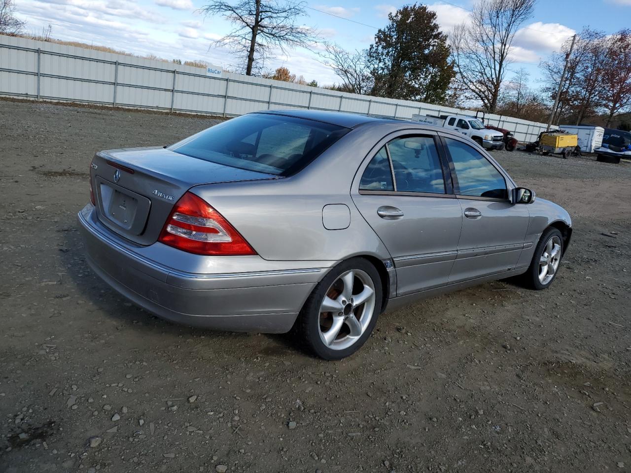 2003 Mercedes-benz C 240 4matic Silver vin: WDBRF81JX3F357746