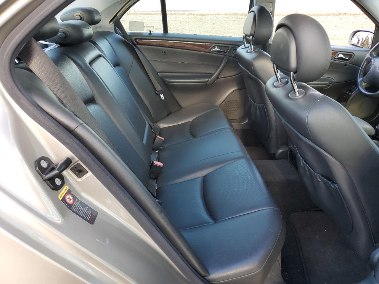2003 Mercedes-benz C 240 4matic Silver vin: WDBRF81JX3F357746