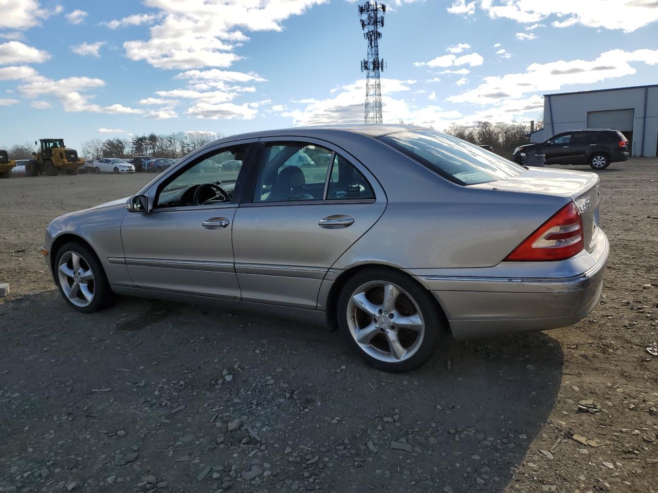 2003 Mercedes-benz C 240 4matic Silver vin: WDBRF81JX3F357746