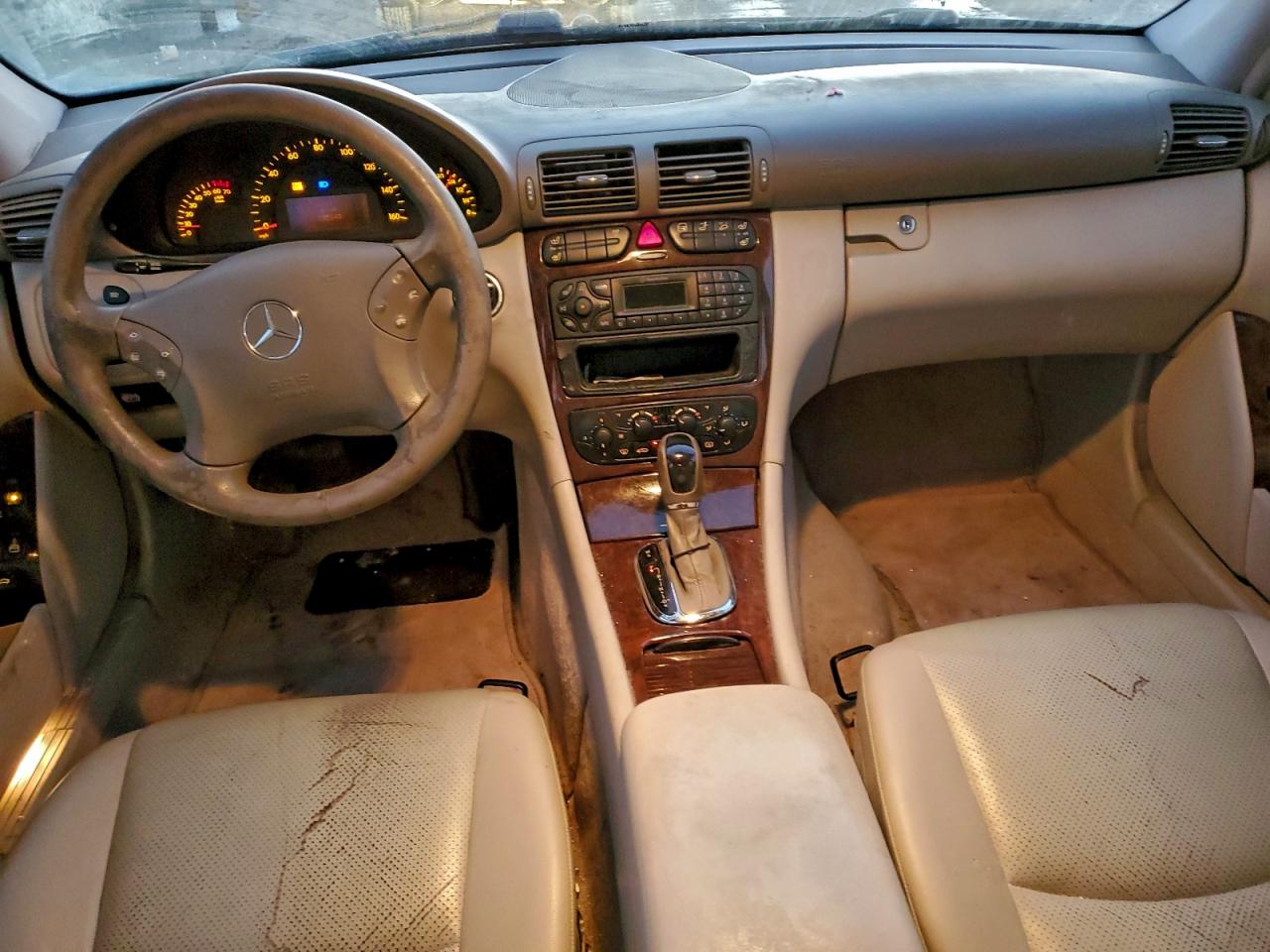 2003 Mercedes-benz C 240 4matic Черный vin: WDBRF81JX3F383764