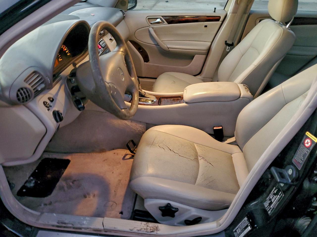 2003 Mercedes-benz C 240 4matic Черный vin: WDBRF81JX3F383764