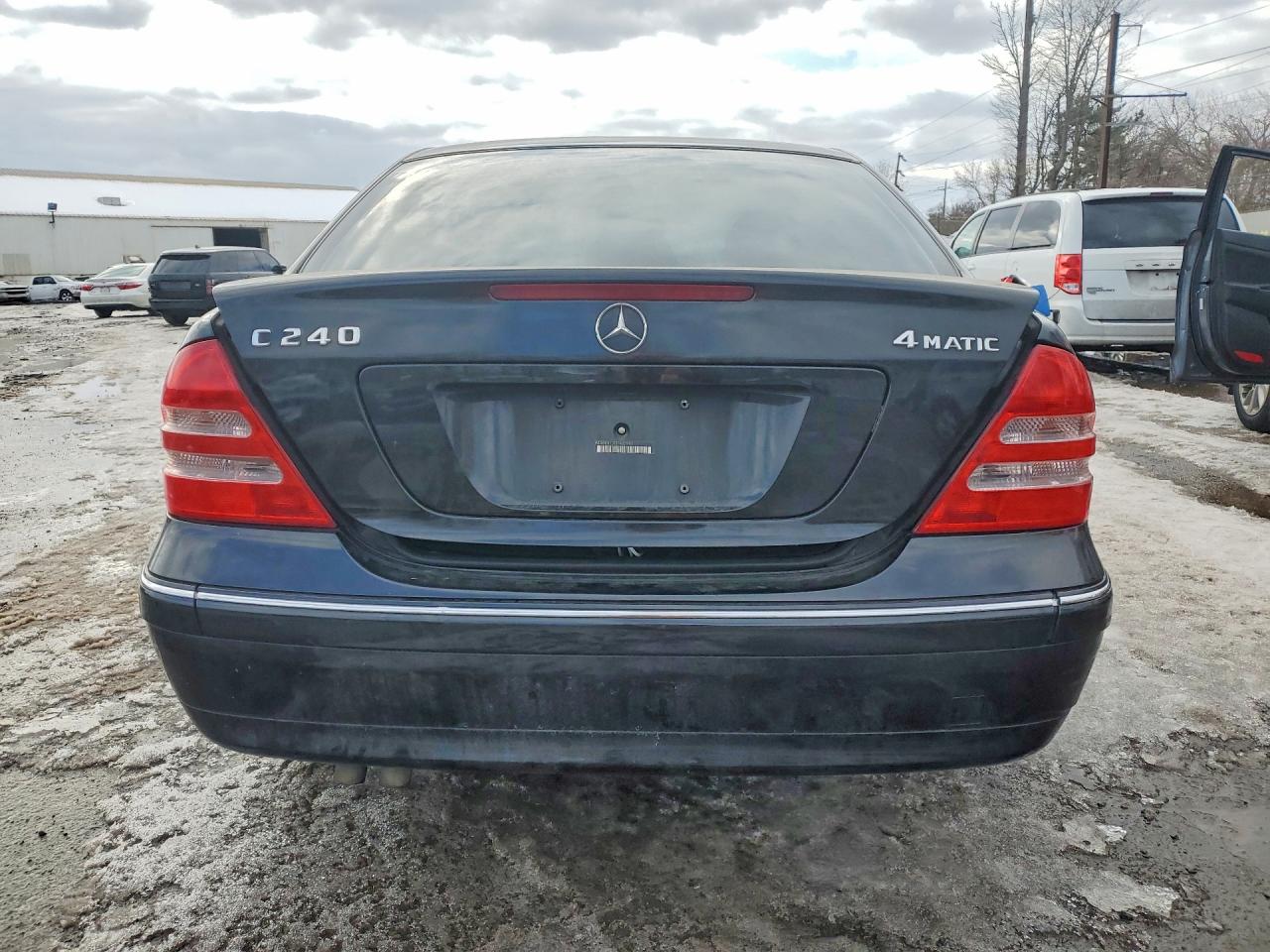 2003 Mercedes-benz C 240 4matic Black vin: WDBRF81JX3F435992