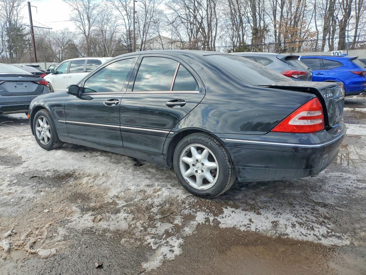 2003 Mercedes-benz C 240 4matic Black vin: WDBRF81JX3F435992