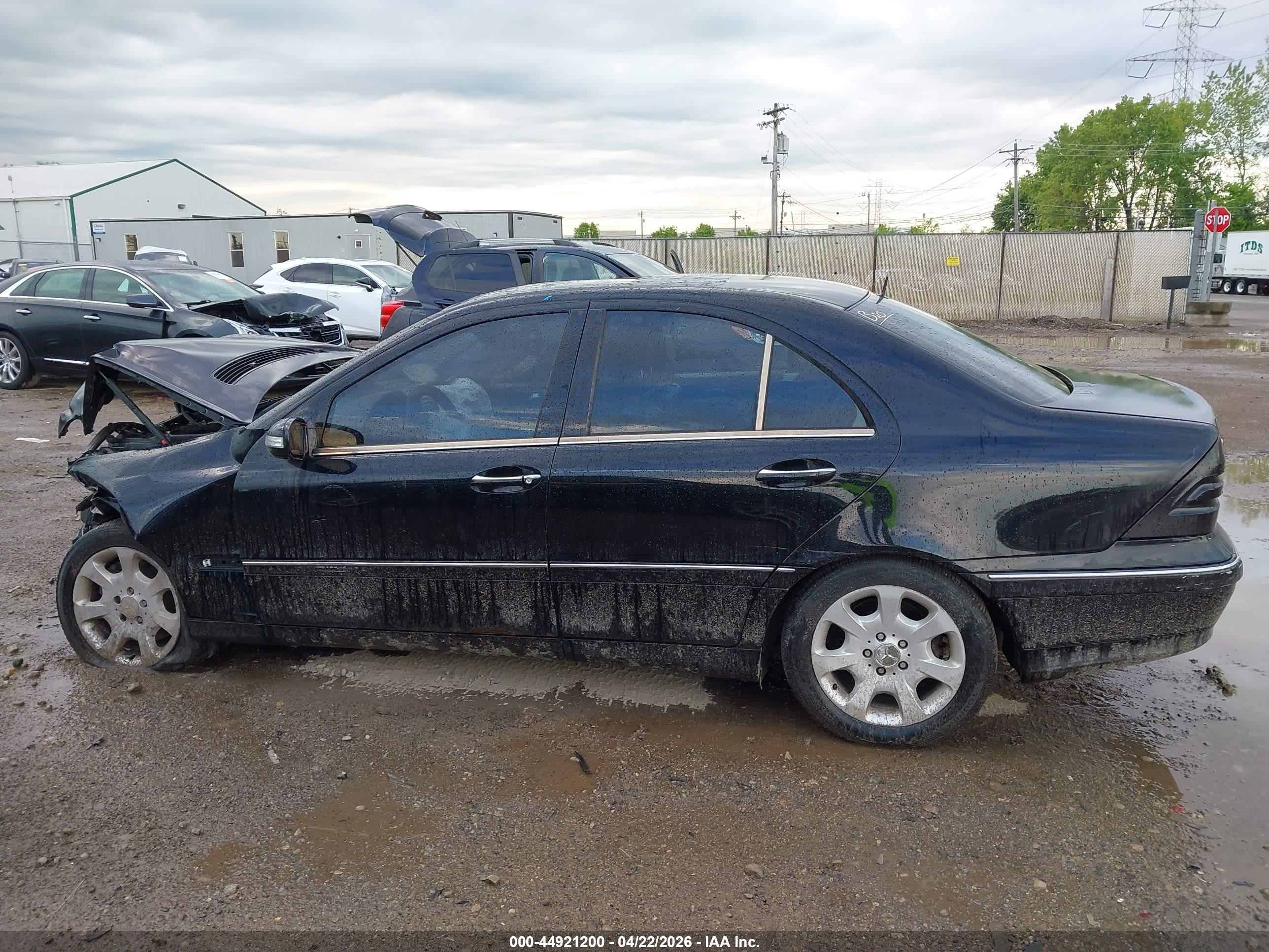 2005 Mercedes-benz C 240 Luxury 4matic Black vin: WDBRF81JX5F694498