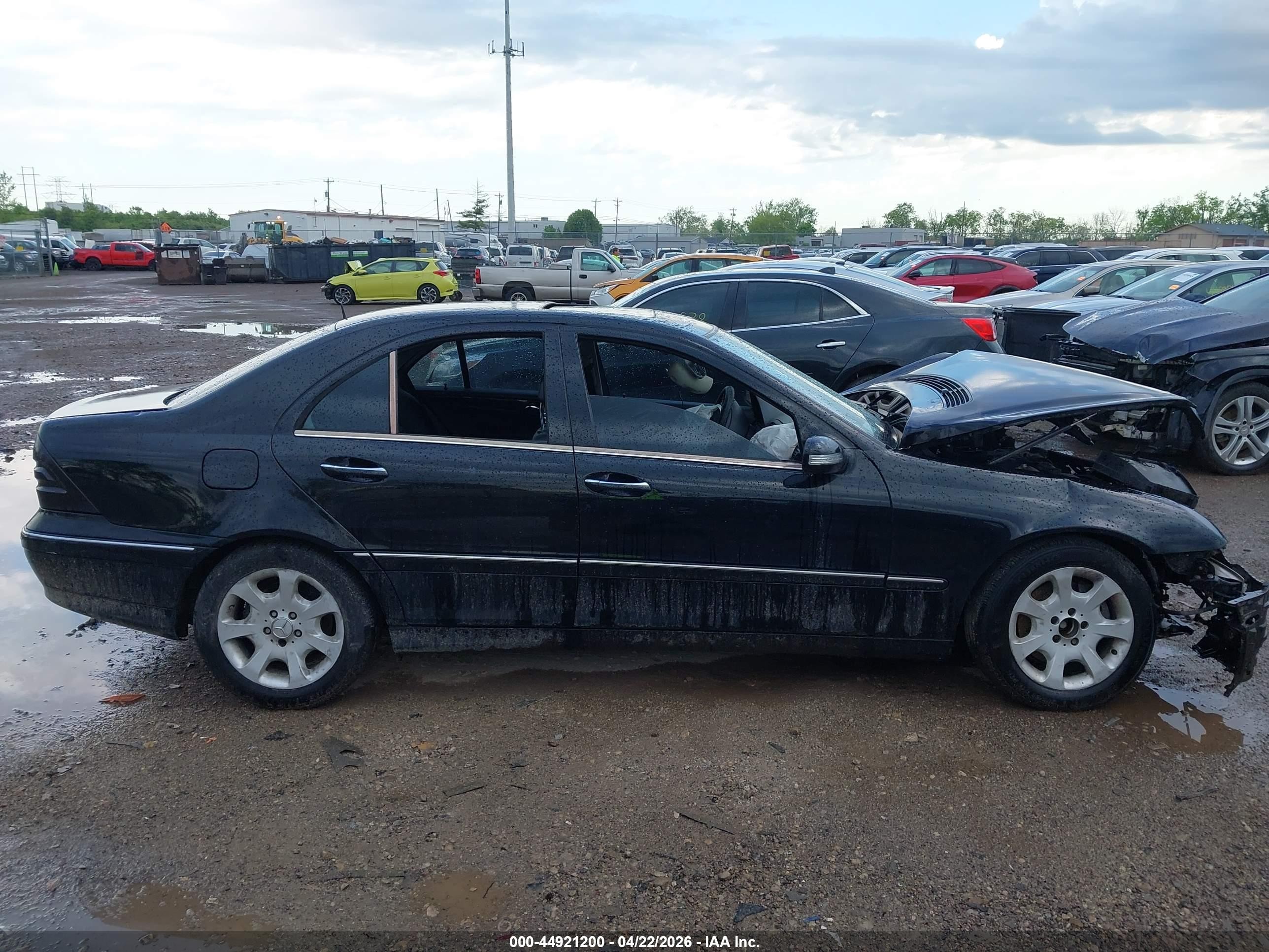 2005 Mercedes-benz C 240 Luxury 4matic Black vin: WDBRF81JX5F694498