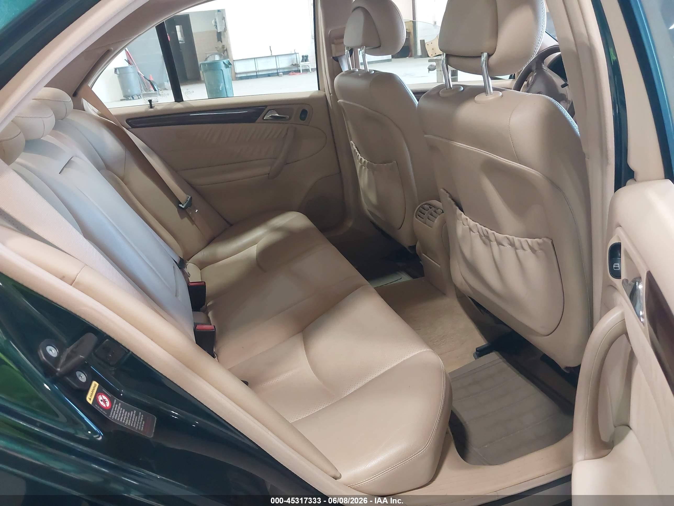 2003 Mercedes-benz C 320 4matic Green vin: WDBRF84J03F367455