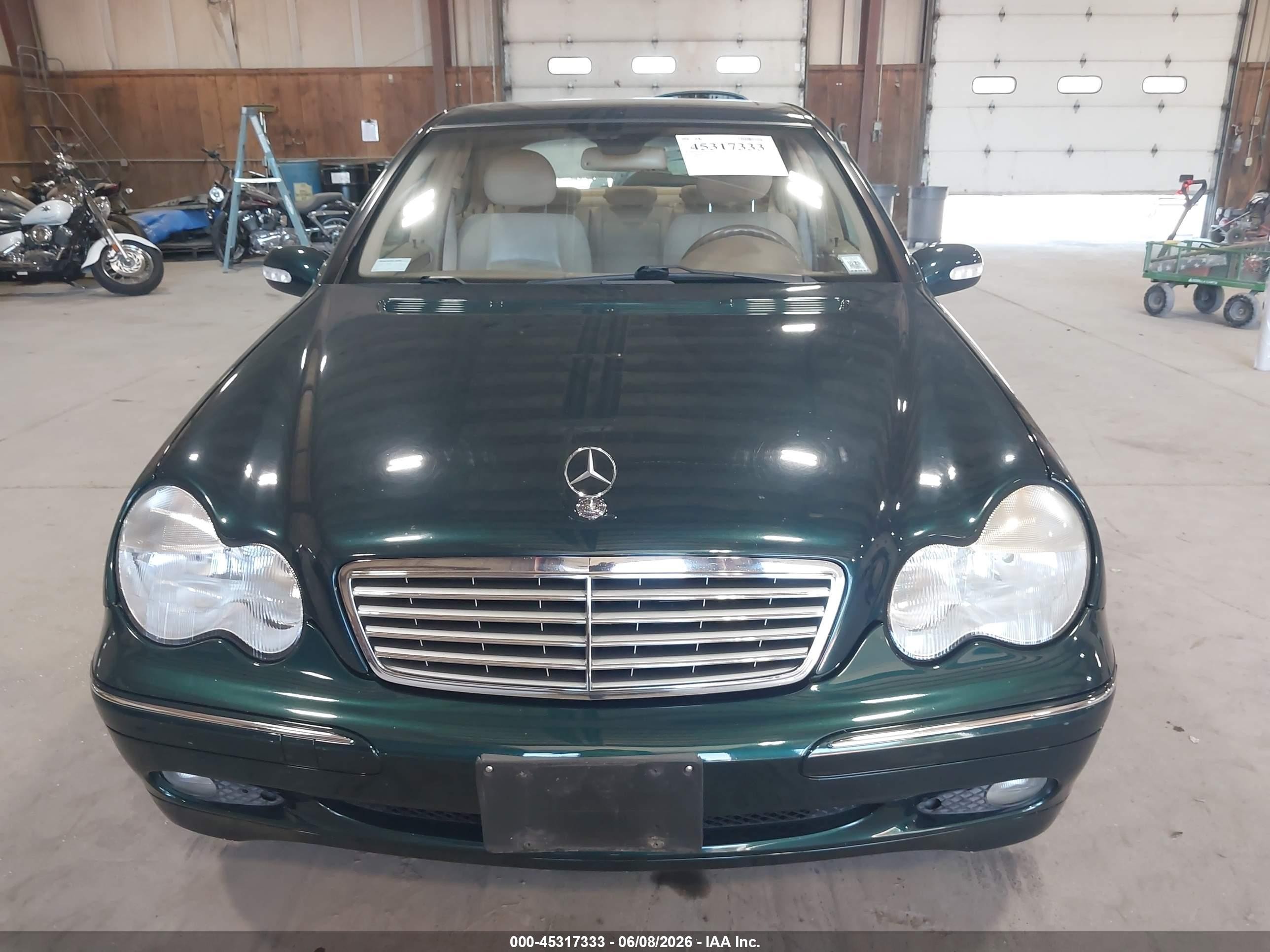 2003 Mercedes-benz C 320 4matic Green vin: WDBRF84J03F367455