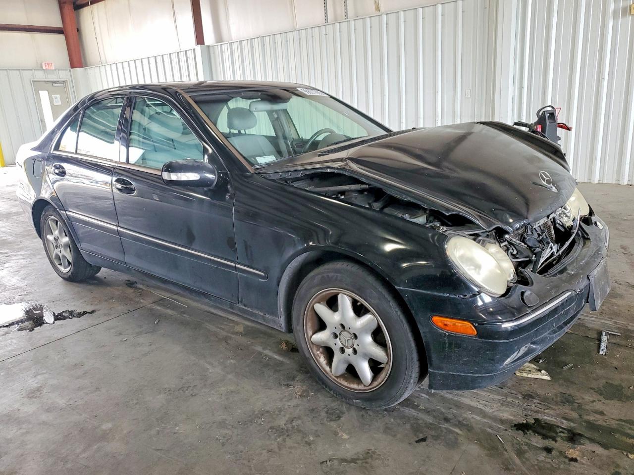 2003 Mercedes-benz C 320 4matic Black vin: WDBRF84J13F351491
