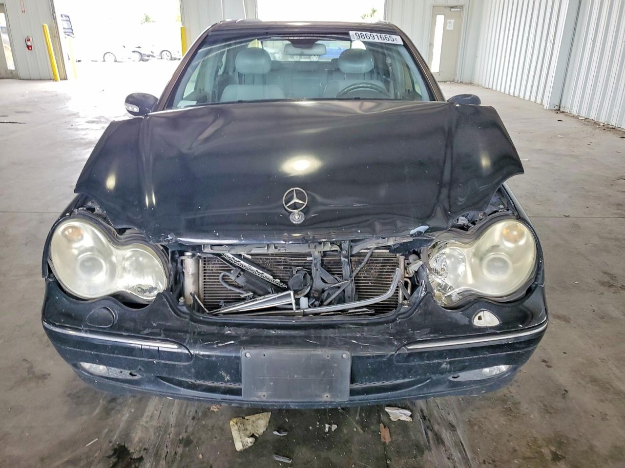 2003 Mercedes-benz C 320 4matic Black vin: WDBRF84J13F351491