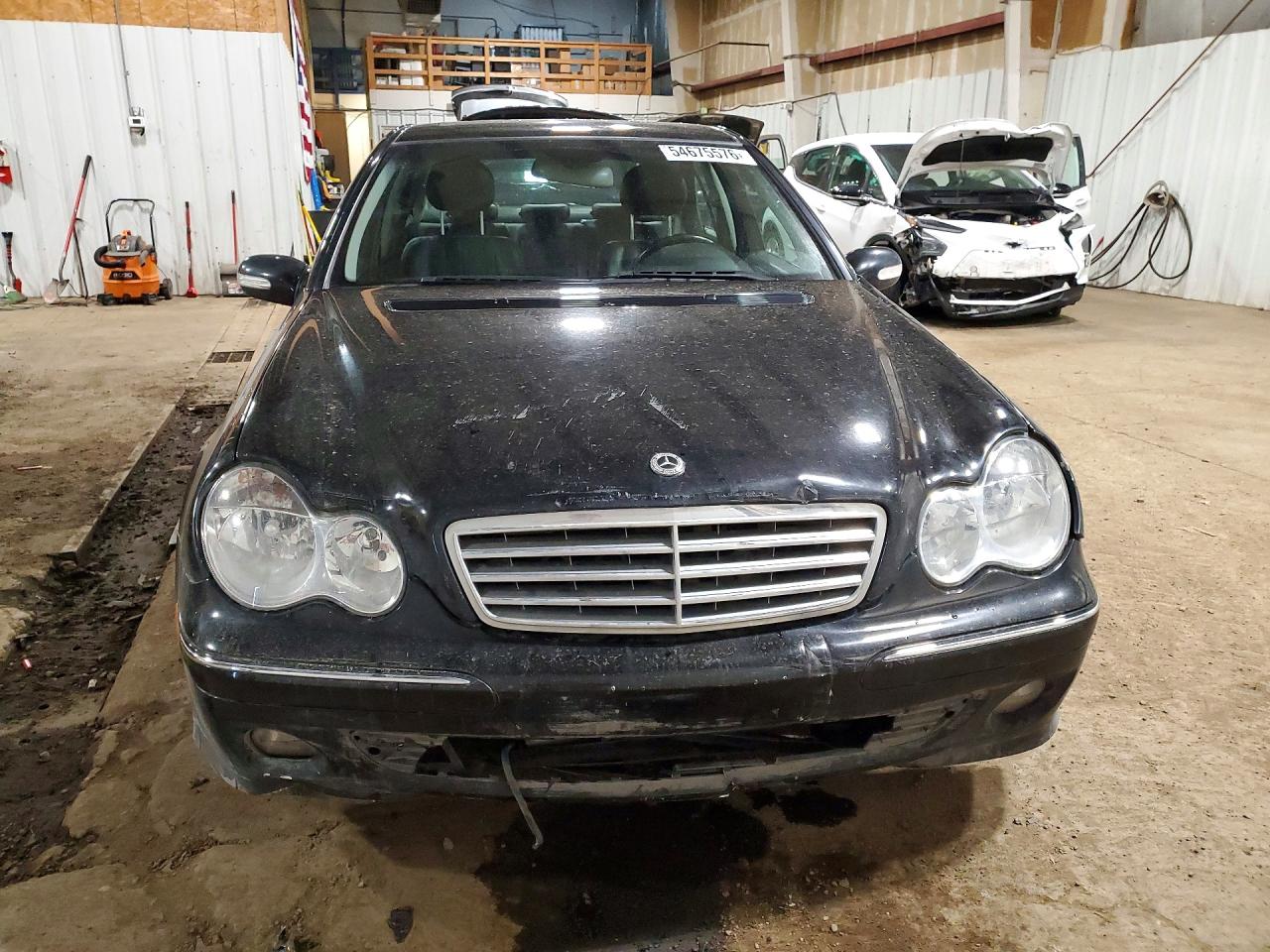 2005 Mercedes-benz C 320 4matic Black vin: WDBRF84J15F664897