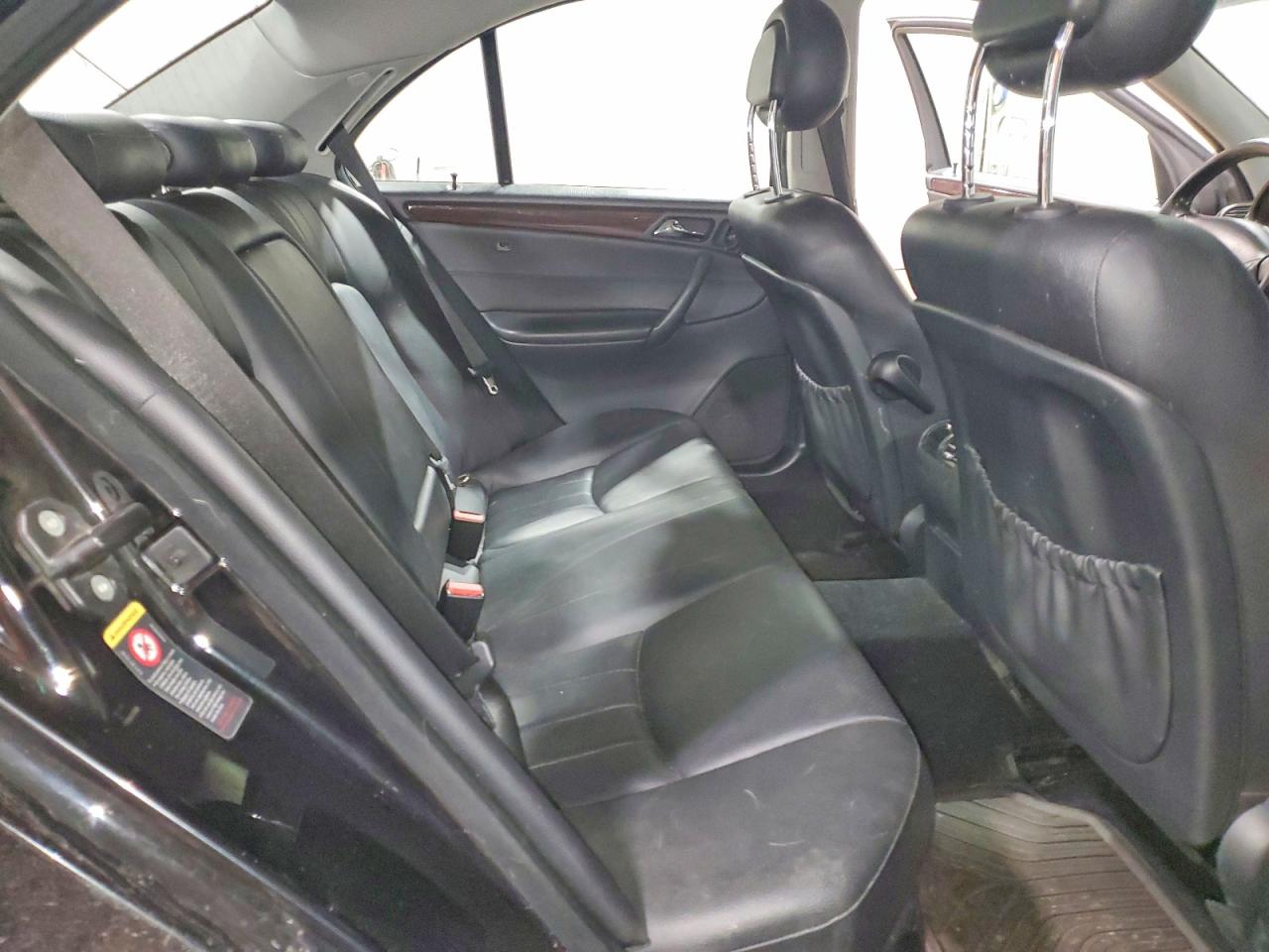2005 Mercedes-benz C 320 4matic Black vin: WDBRF84J15F664897