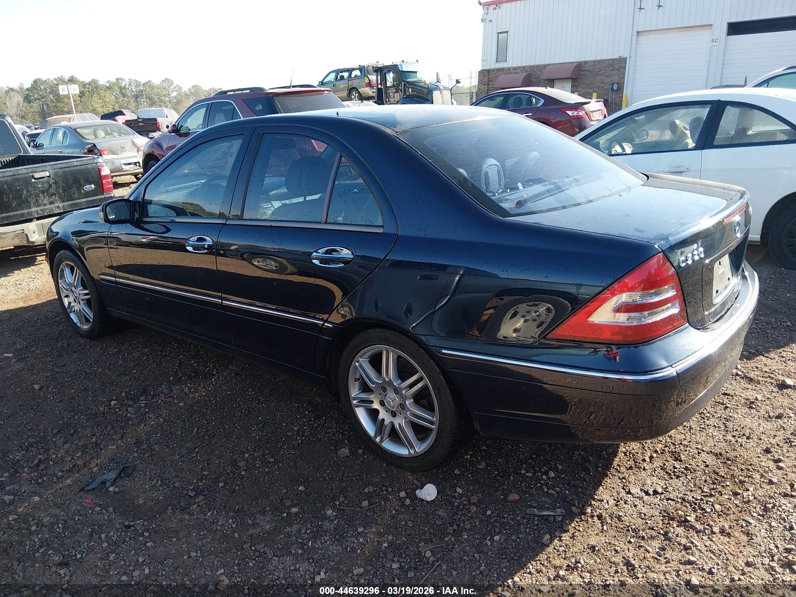 2004 Mercedes-benz C 320 4matic Purple vin: WDBRF84J24F549336