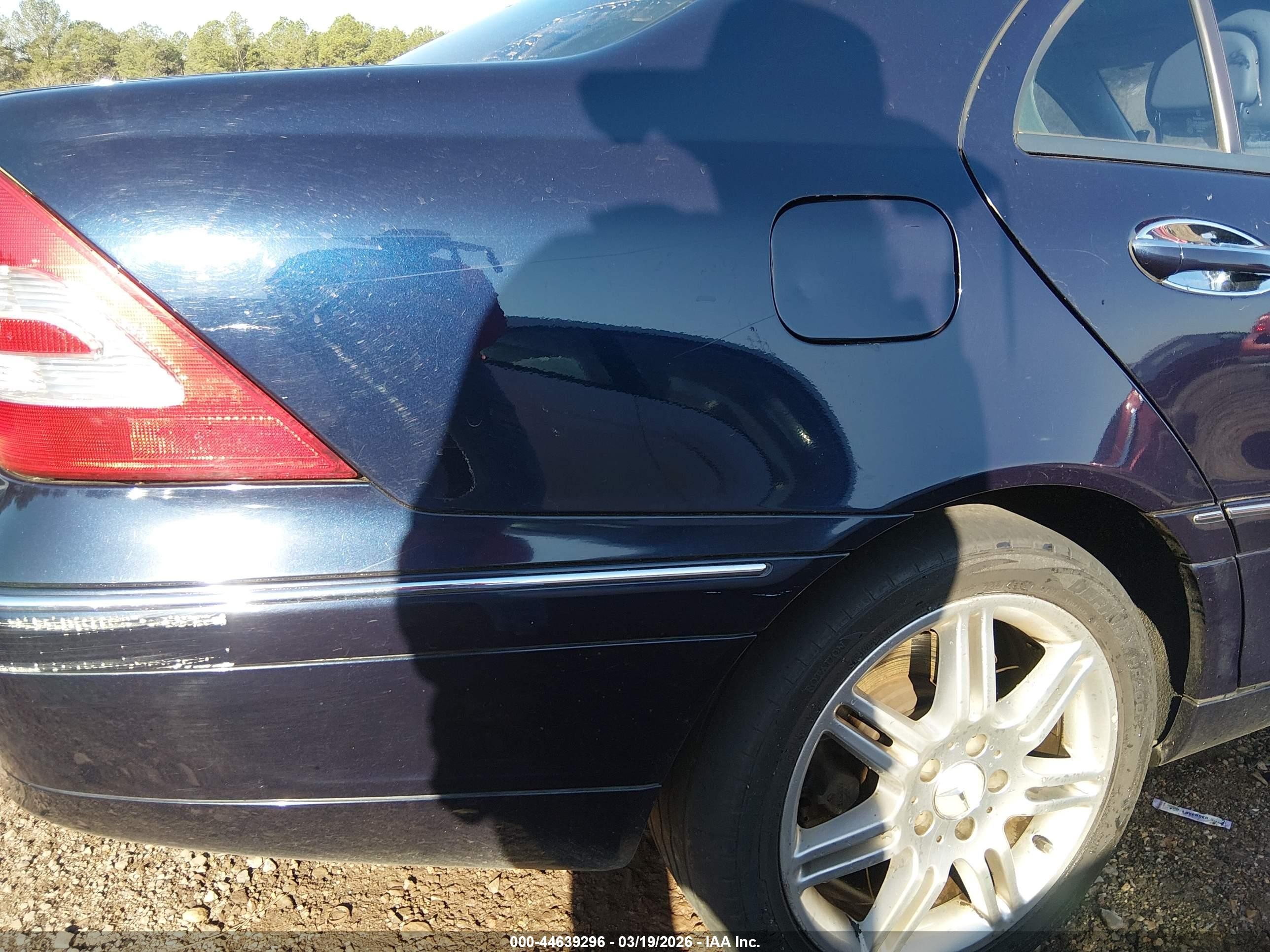 2004 Mercedes-benz C 320 4matic Purple vin: WDBRF84J24F549336