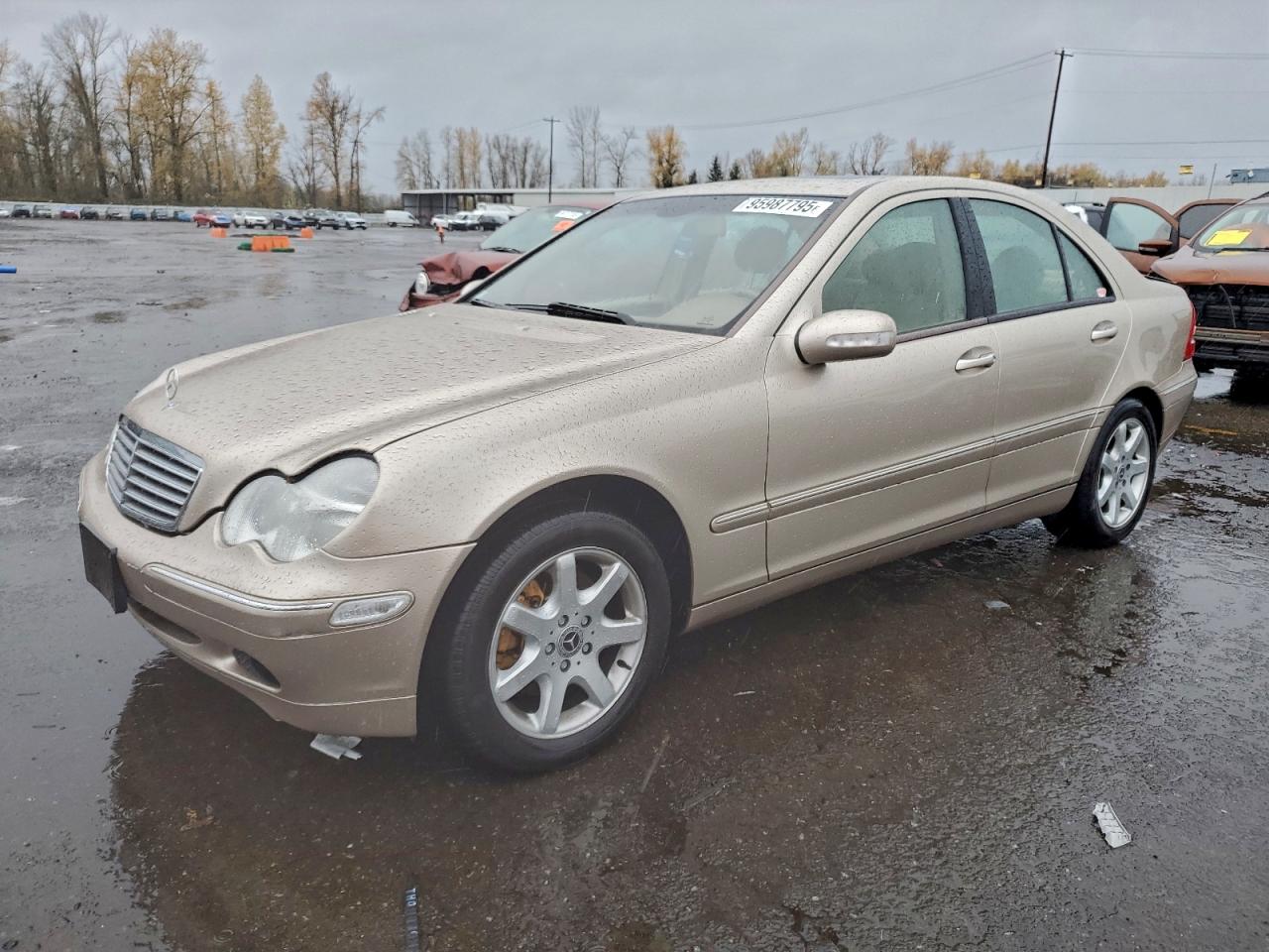 2004 Mercedes-benz C 320 4matic Beige vin: WDBRF84J34F498963