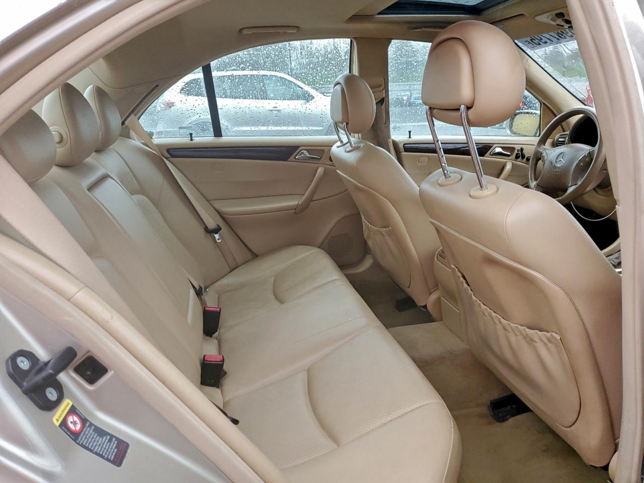 2004 Mercedes-benz C 320 4matic Бежевый vin: WDBRF84J34F498963