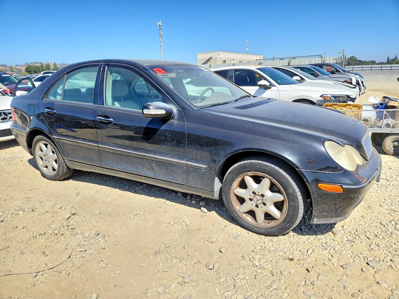 2003 Mercedes-benz C 320 4matic Black vin: WDBRF84J53F438620