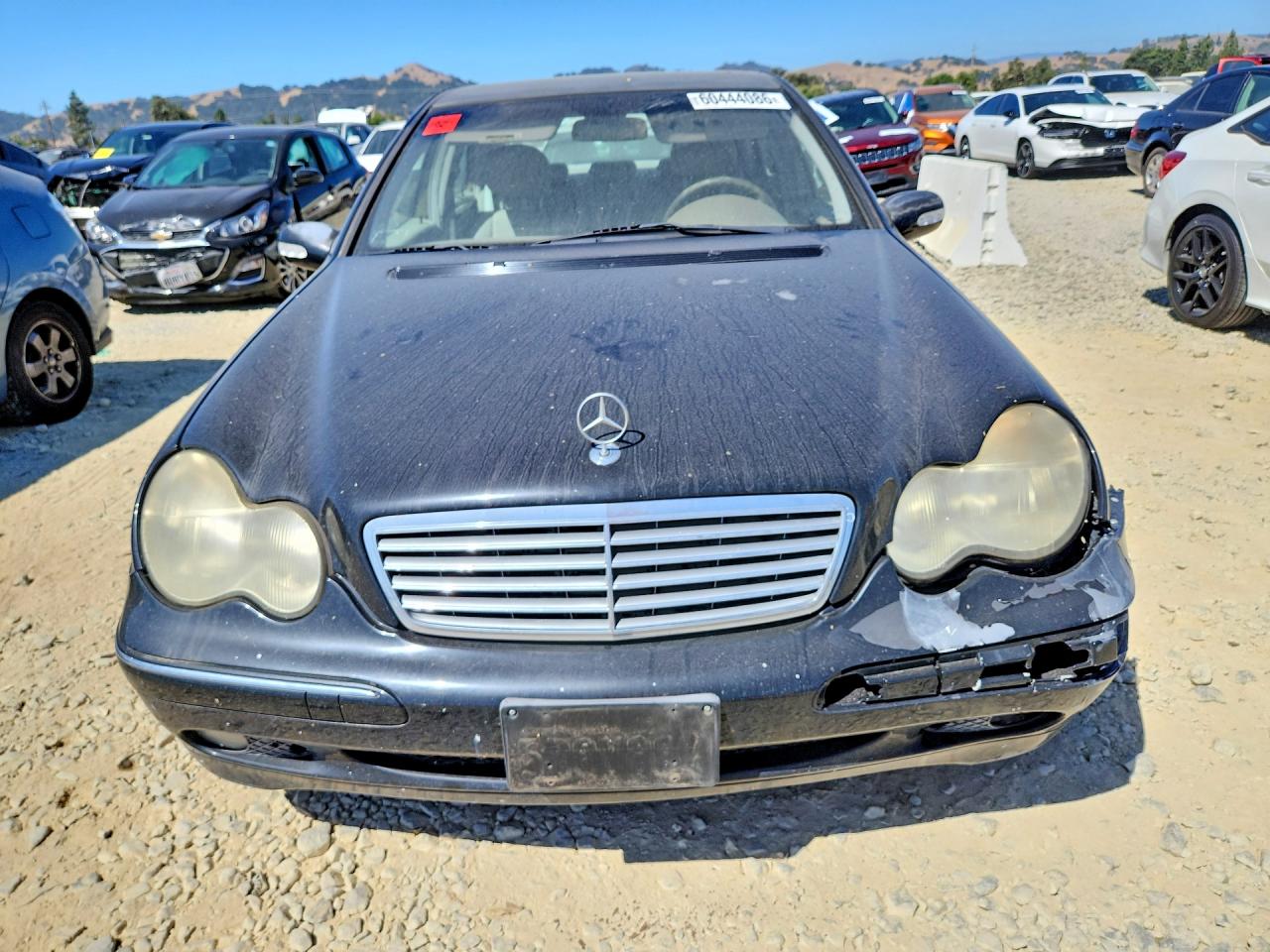 2003 Mercedes-benz C 320 4matic Black vin: WDBRF84J53F438620