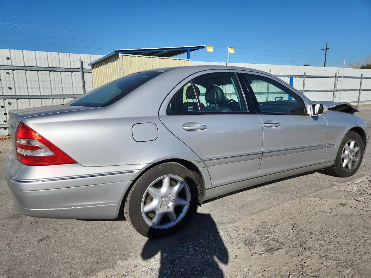 2004 Mercedes-benz C 320 4matic Silver vin: WDBRF84J54F490413