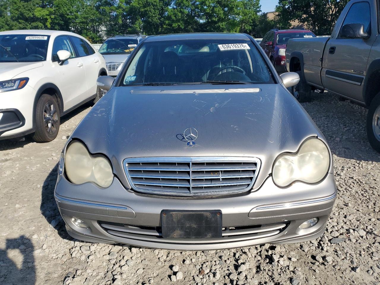 2005 Mercedes-benz C 320 4matic Gold vin: WDBRF84J55F579805