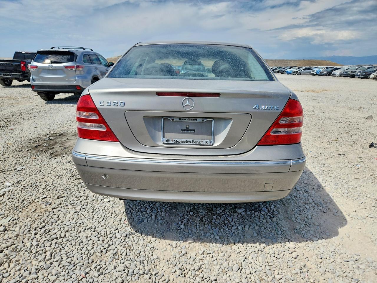 2003 Mercedes-benz C 320 4matic Silver vin: WDBRF84J63F379450