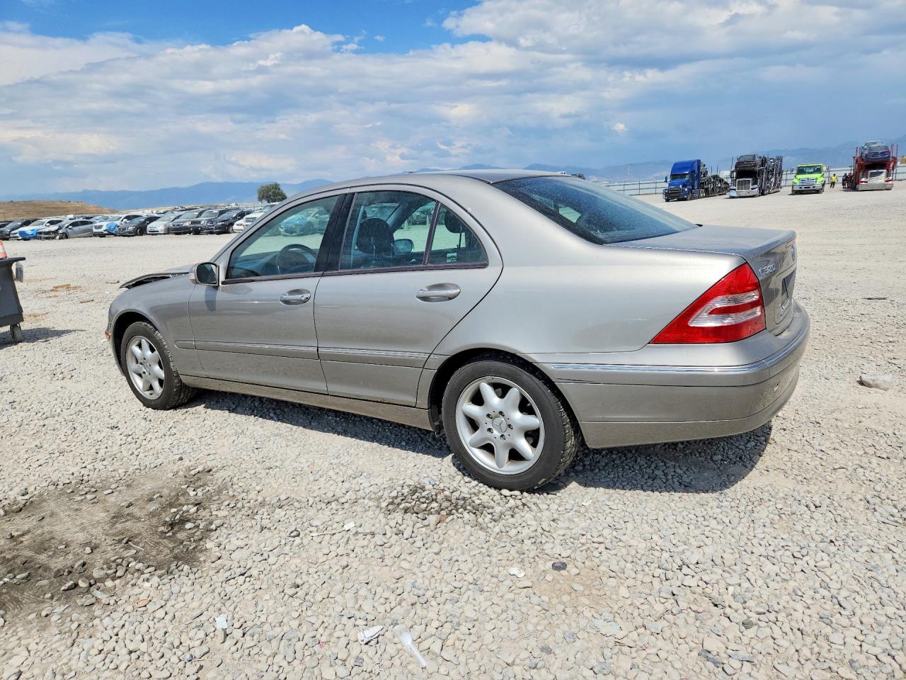 2003 Mercedes-benz C 320 4matic Silver vin: WDBRF84J63F379450