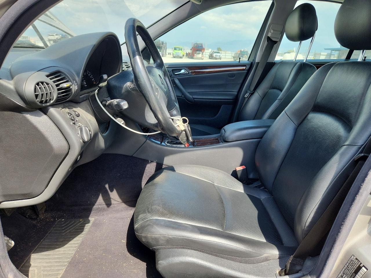 2003 Mercedes-benz C 320 4matic Silver vin: WDBRF84J63F379450