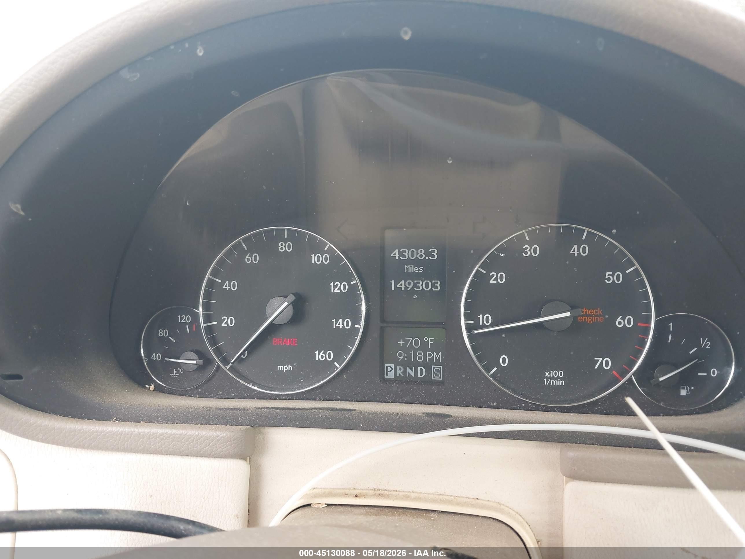 2005 Mercedes-benz C 320 Luxury 4matic Champagne vin: WDBRF84J75F615428