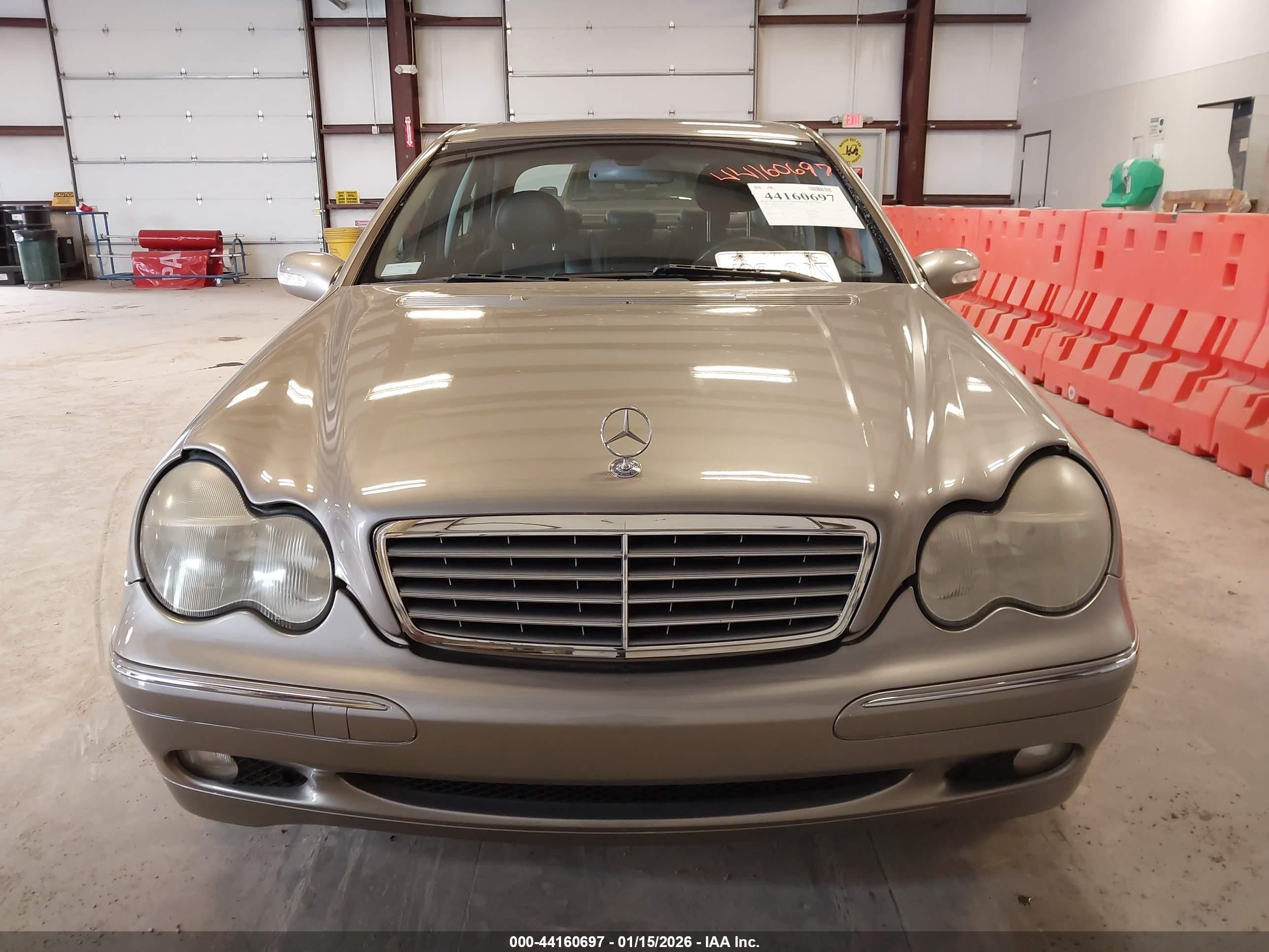 2004 Mercedes-benz C 320 4matic Silver vin: WDBRF84J84F533223