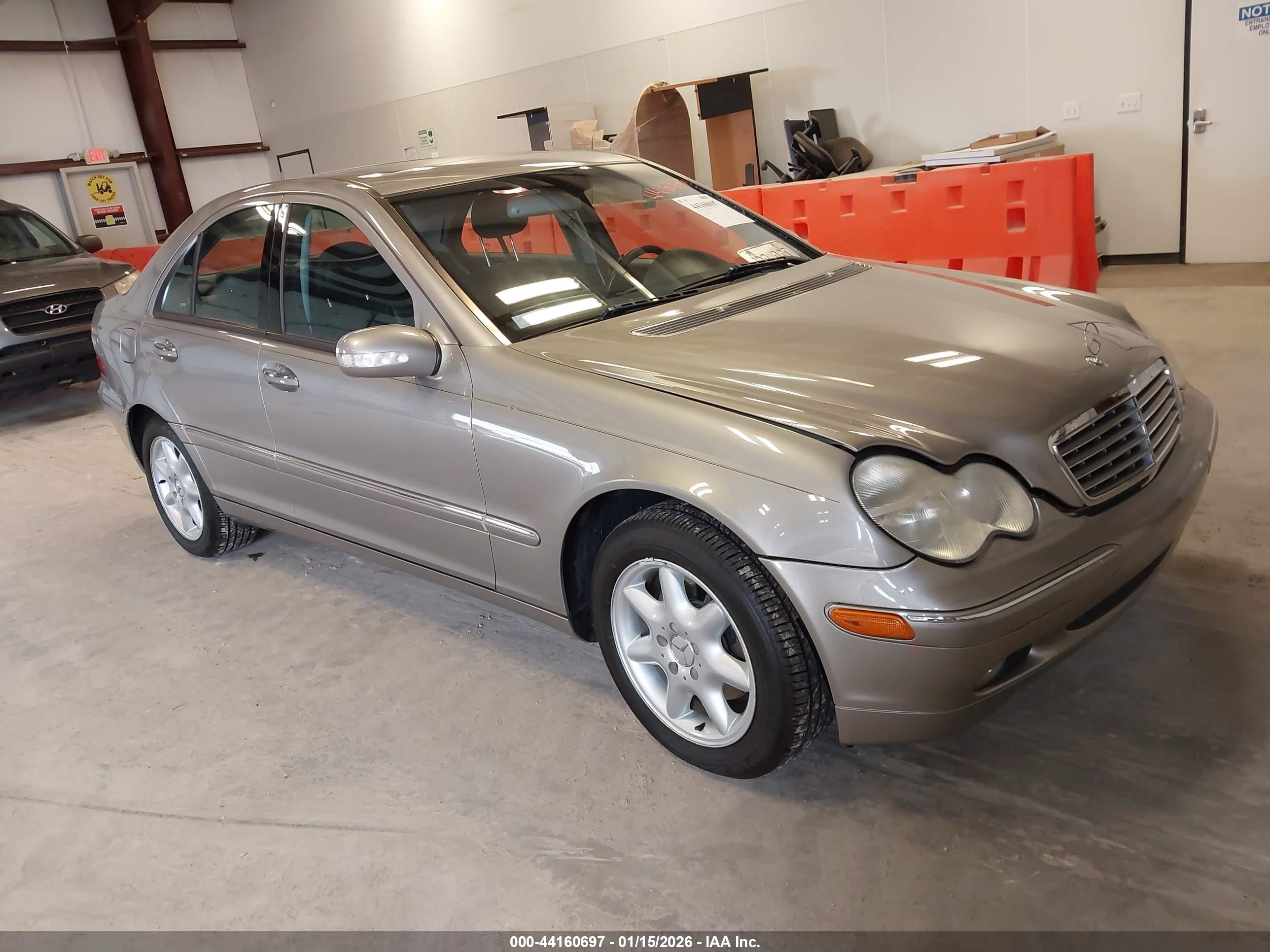 2004 Mercedes-benz C 320 4matic Silver vin: WDBRF84J84F533223
