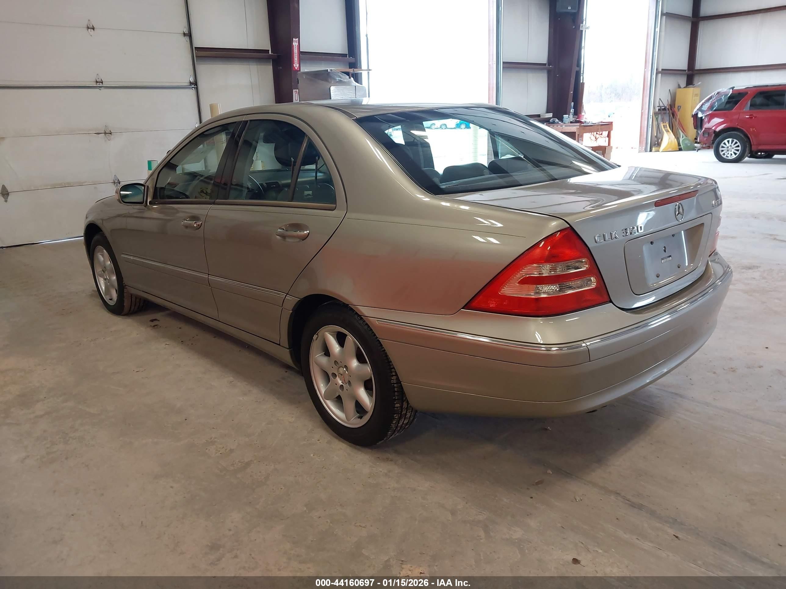 2004 Mercedes-benz C 320 4matic Silver vin: WDBRF84J84F533223