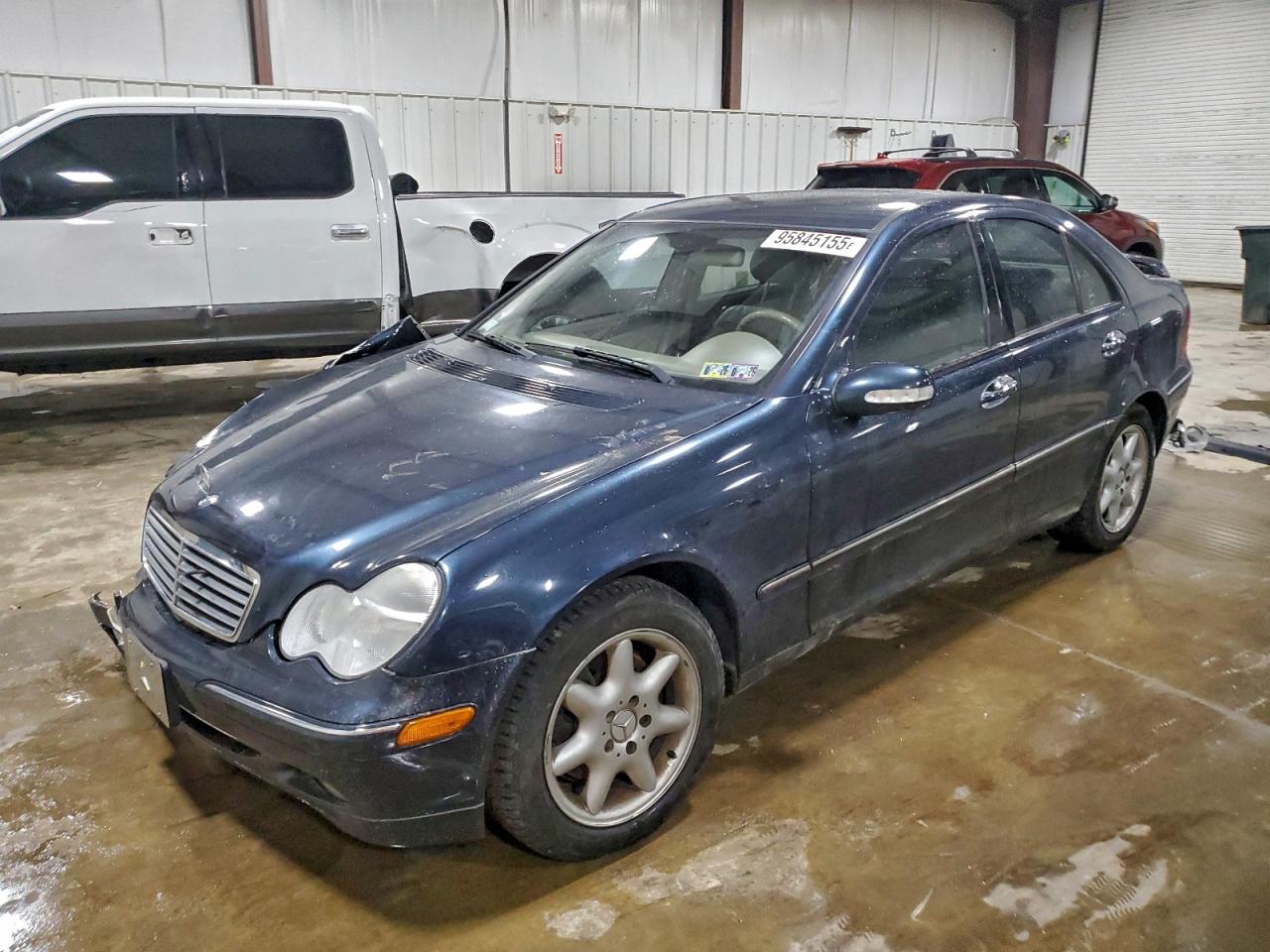 2004 Mercedes-benz C 320 4matic Синий vin: WDBRF84J94F486638