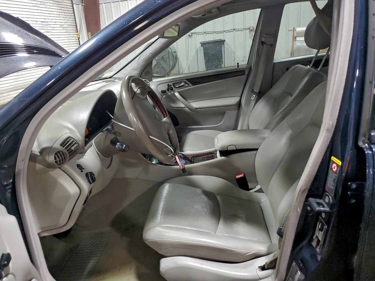 2004 Mercedes-benz C 320 4matic Blue vin: WDBRF84J94F486638
