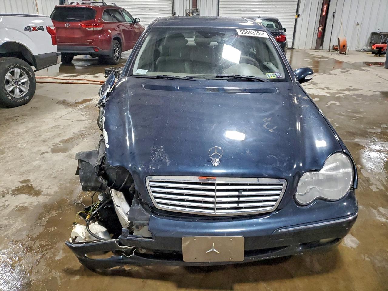 2004 Mercedes-benz C 320 4matic Blue vin: WDBRF84J94F486638
