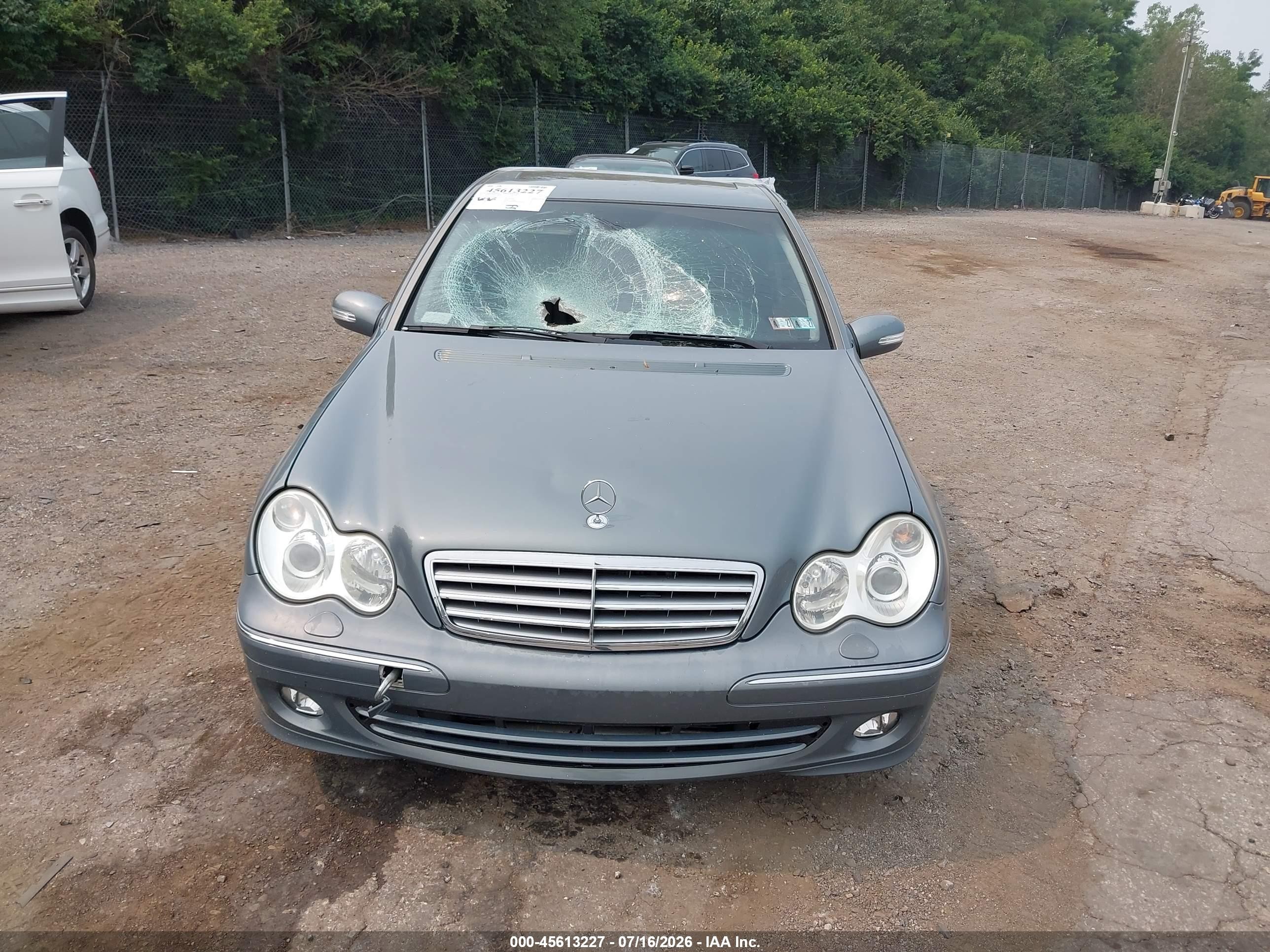 2005 Mercedes-benz C 320 Luxury 4matic Blue vin: WDBRF84J95F650245
