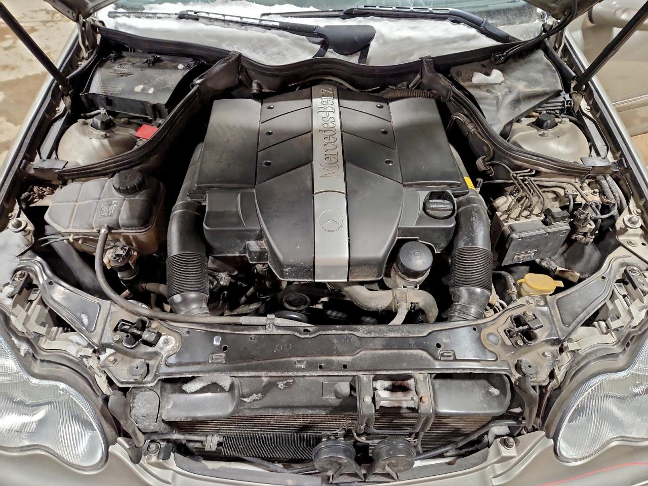 2004 Mercedes-benz C 320 4matic Silver vin: WDBRF84JX4F474661