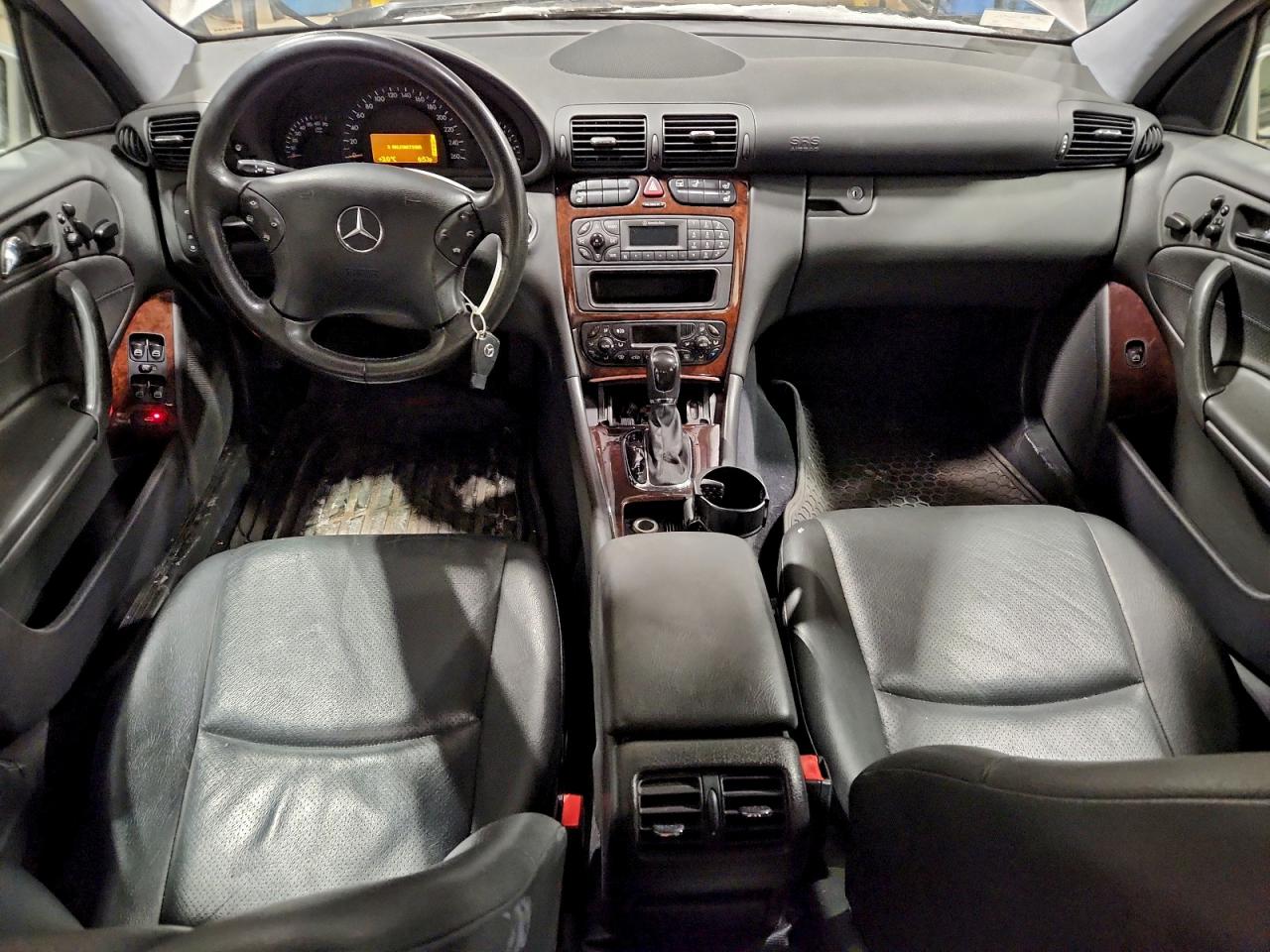 2004 Mercedes-benz C 320 4matic Silver vin: WDBRF84JX4F474661