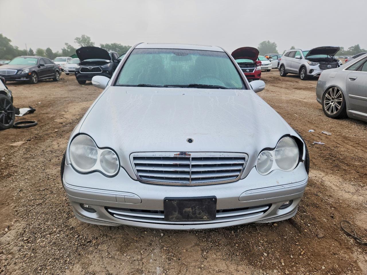 2006 Mercedes-benz C 350 4matic Серебряный vin: WDBRF87H06F770011