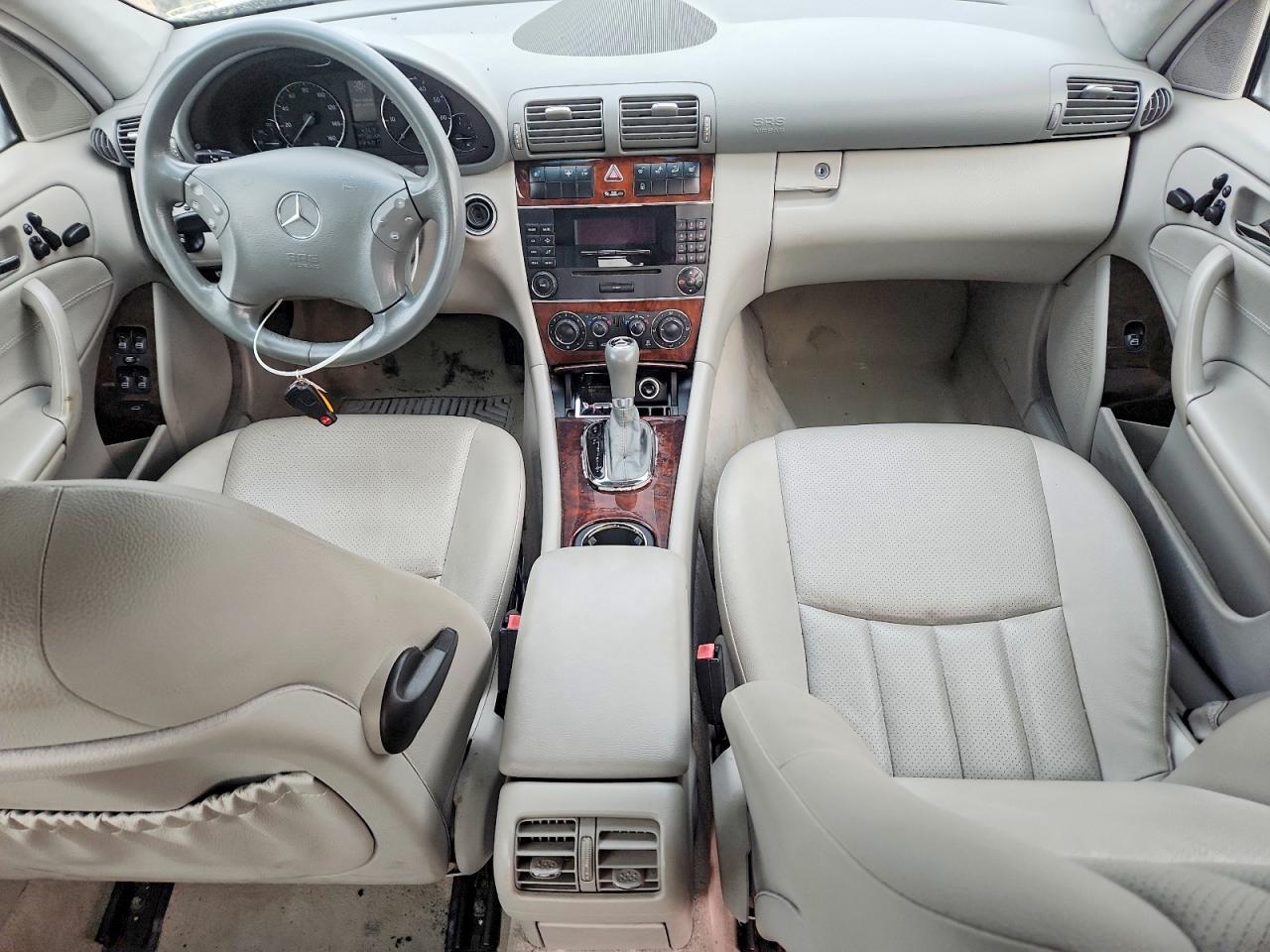 2006 Mercedes-benz C 350 4matic Серебряный vin: WDBRF87H06F770011