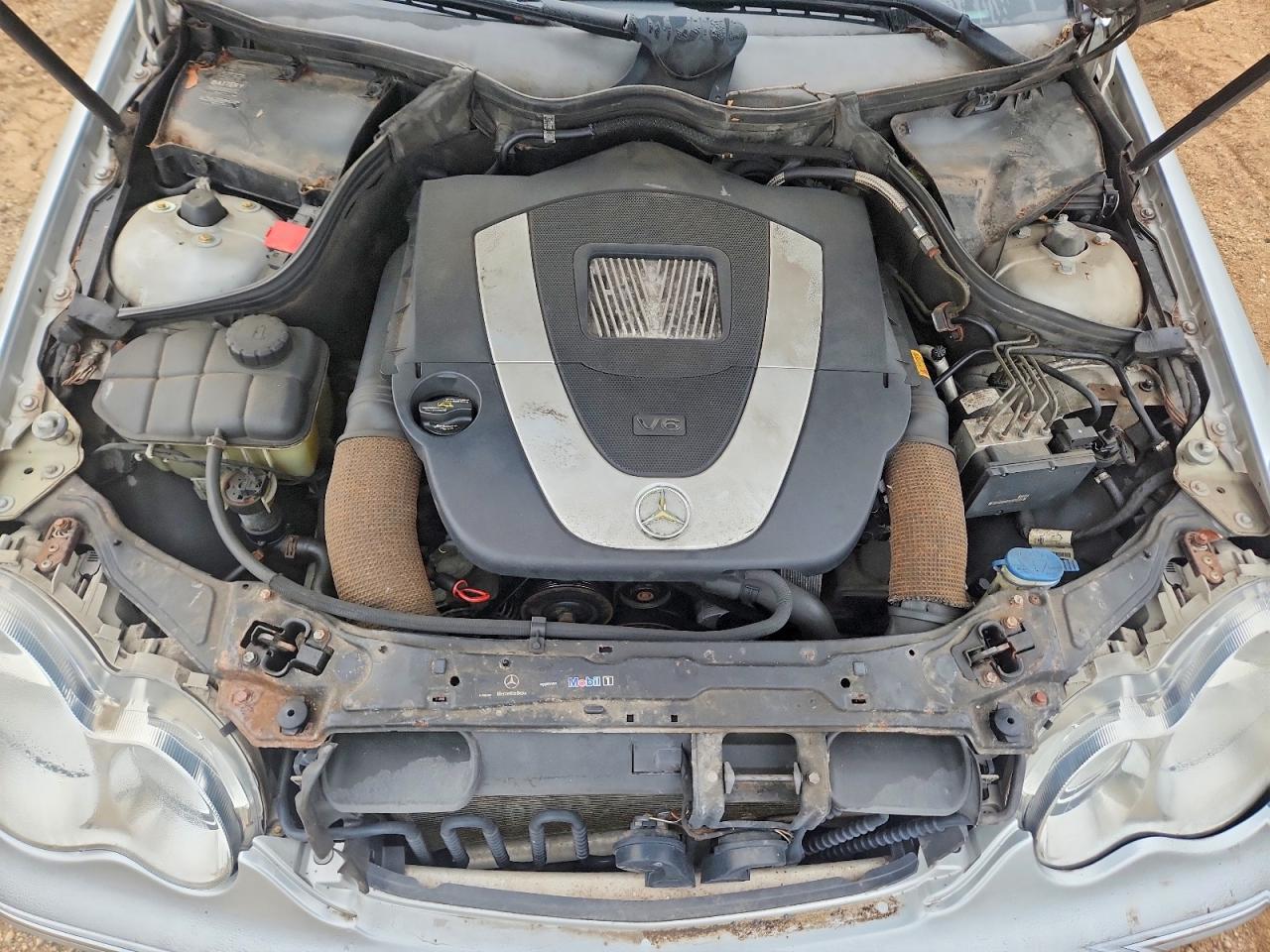 2006 Mercedes-benz C 350 4matic Серебряный vin: WDBRF87H06F770011
