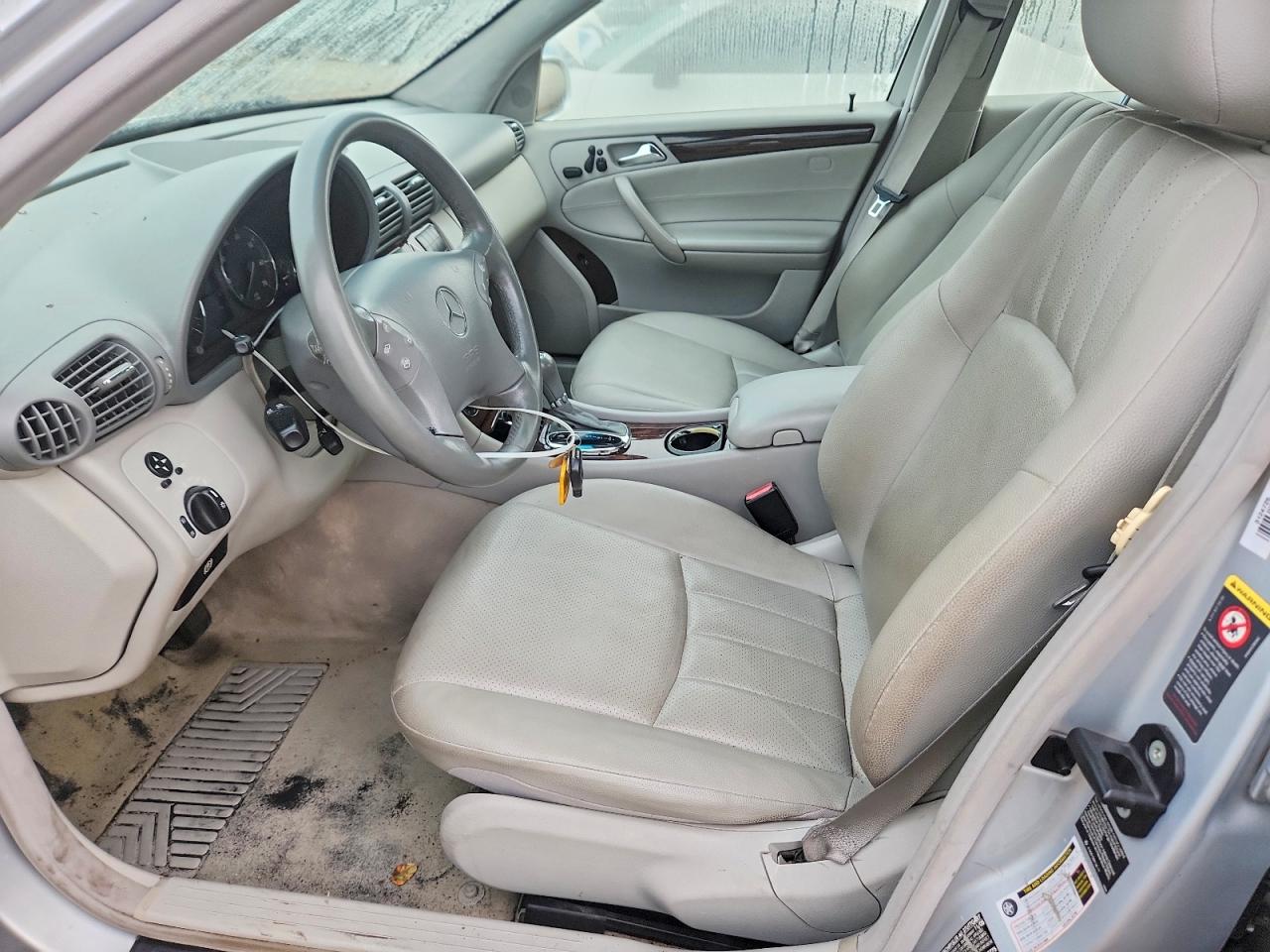 2006 Mercedes-benz C 350 4matic Серебряный vin: WDBRF87H06F770011