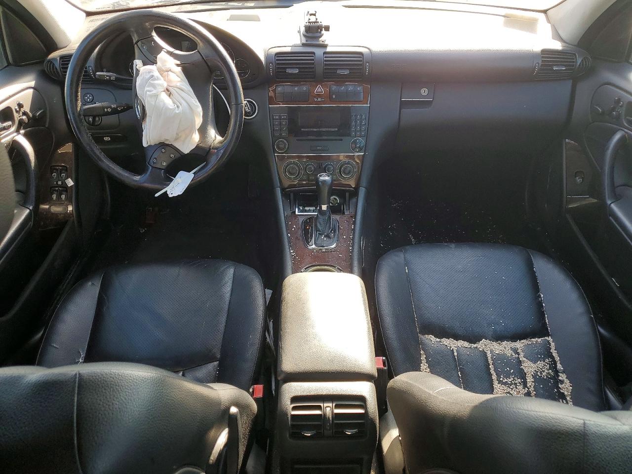 2006 Mercedes-benz C 350 4matic Black vin: WDBRF87H36F740288