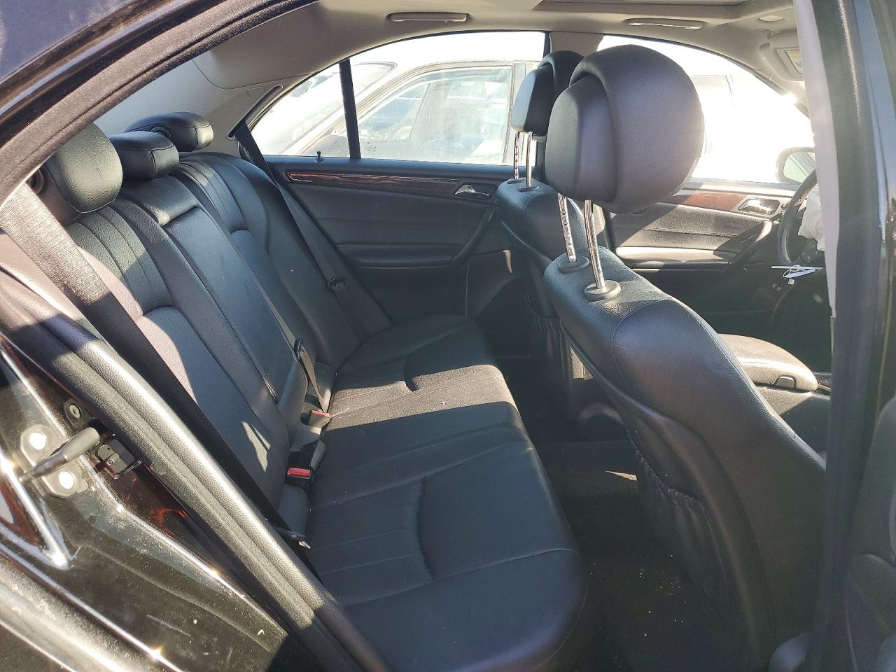 2006 Mercedes-benz C 350 4matic Black vin: WDBRF87H36F740288