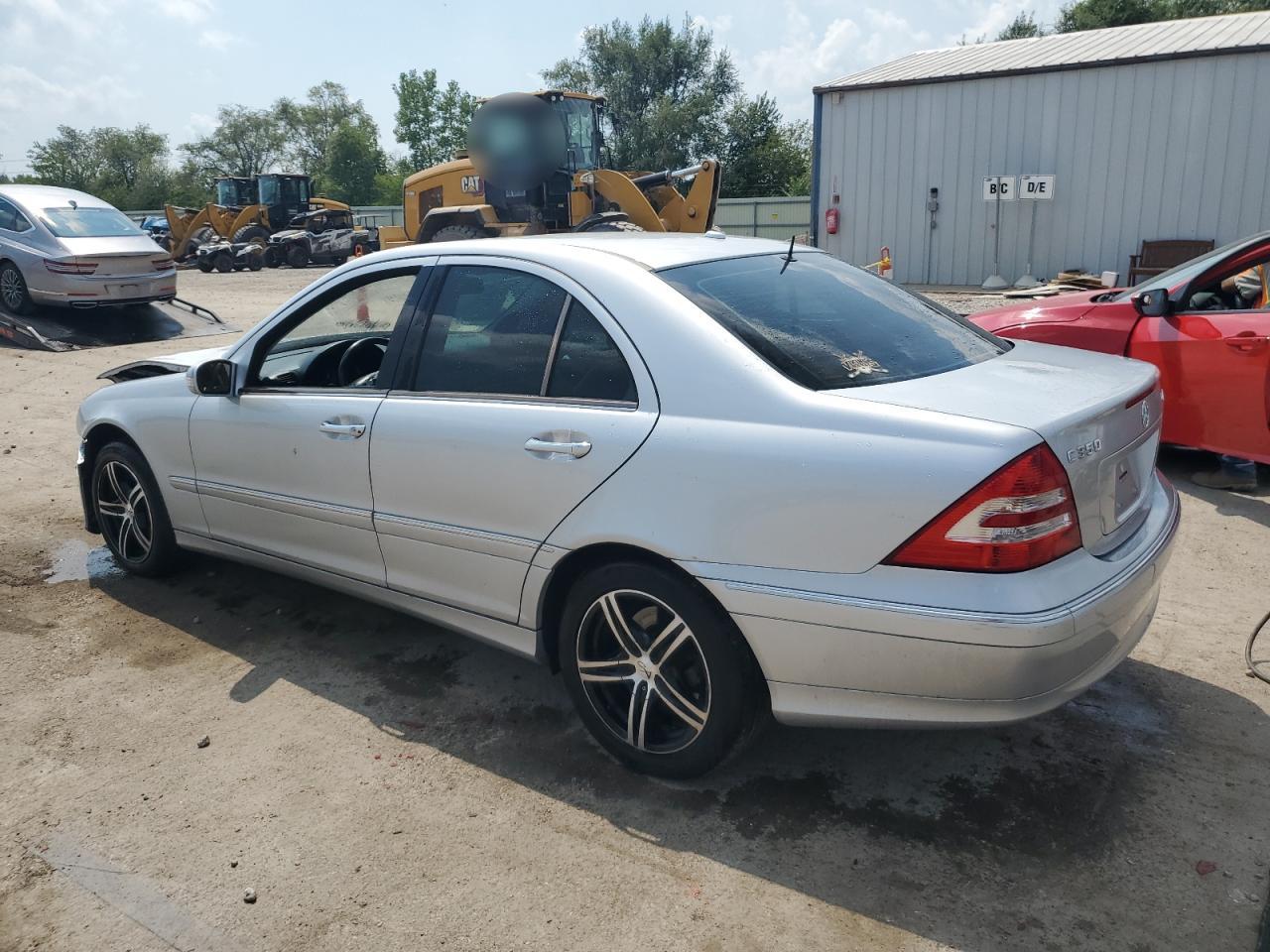 2006 Mercedes-benz C 350 4matic Silver vin: WDBRF87H56F757786