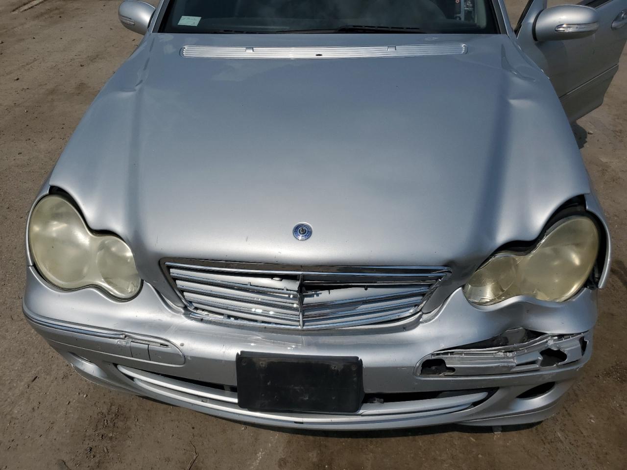 2006 Mercedes-benz C 350 4matic Silver vin: WDBRF87H56F757786