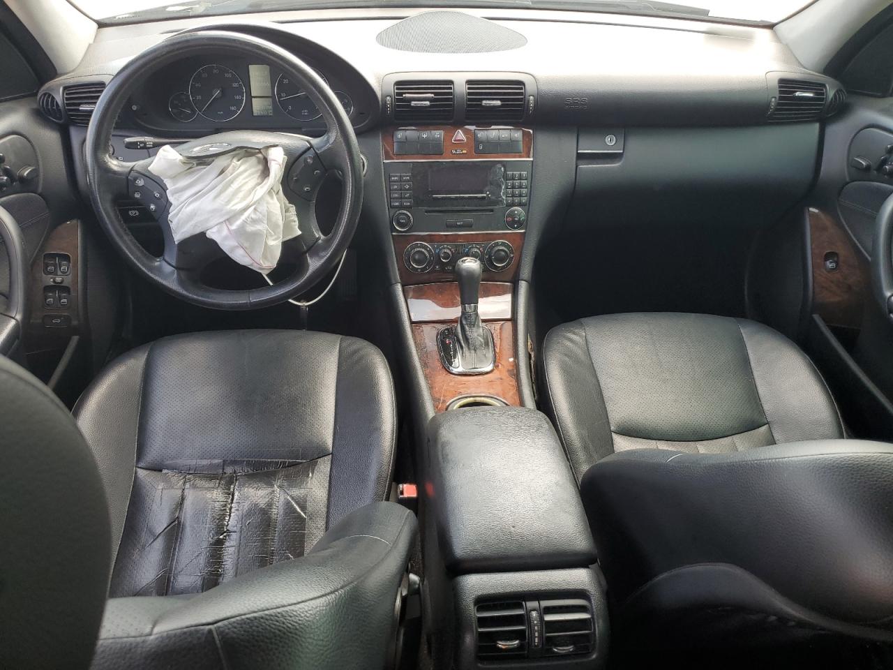 2006 Mercedes-benz C 350 4matic Silver vin: WDBRF87H56F757786
