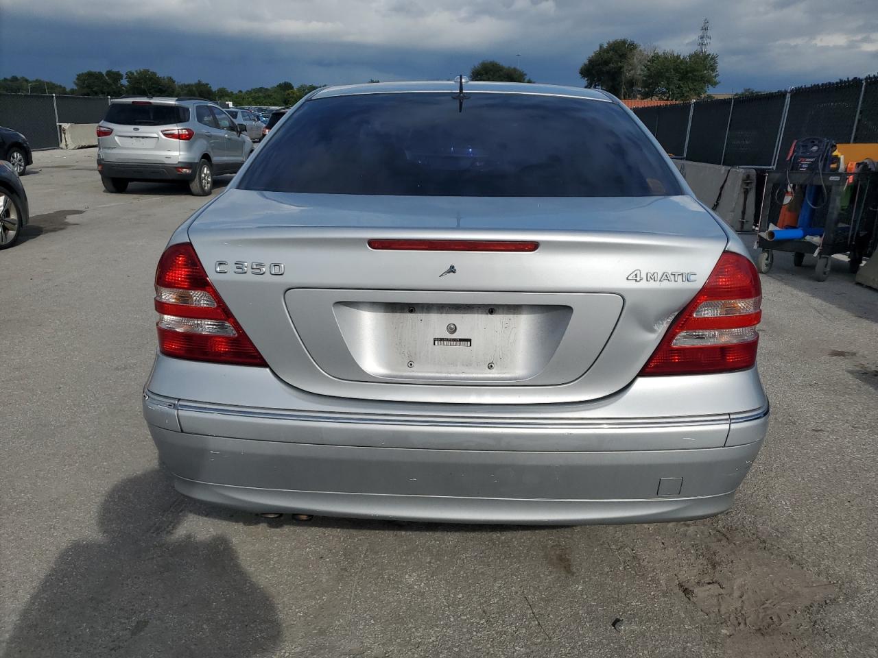 2007 Mercedes-benz C 350 4matic Серебряный vin: WDBRF87H77F852528