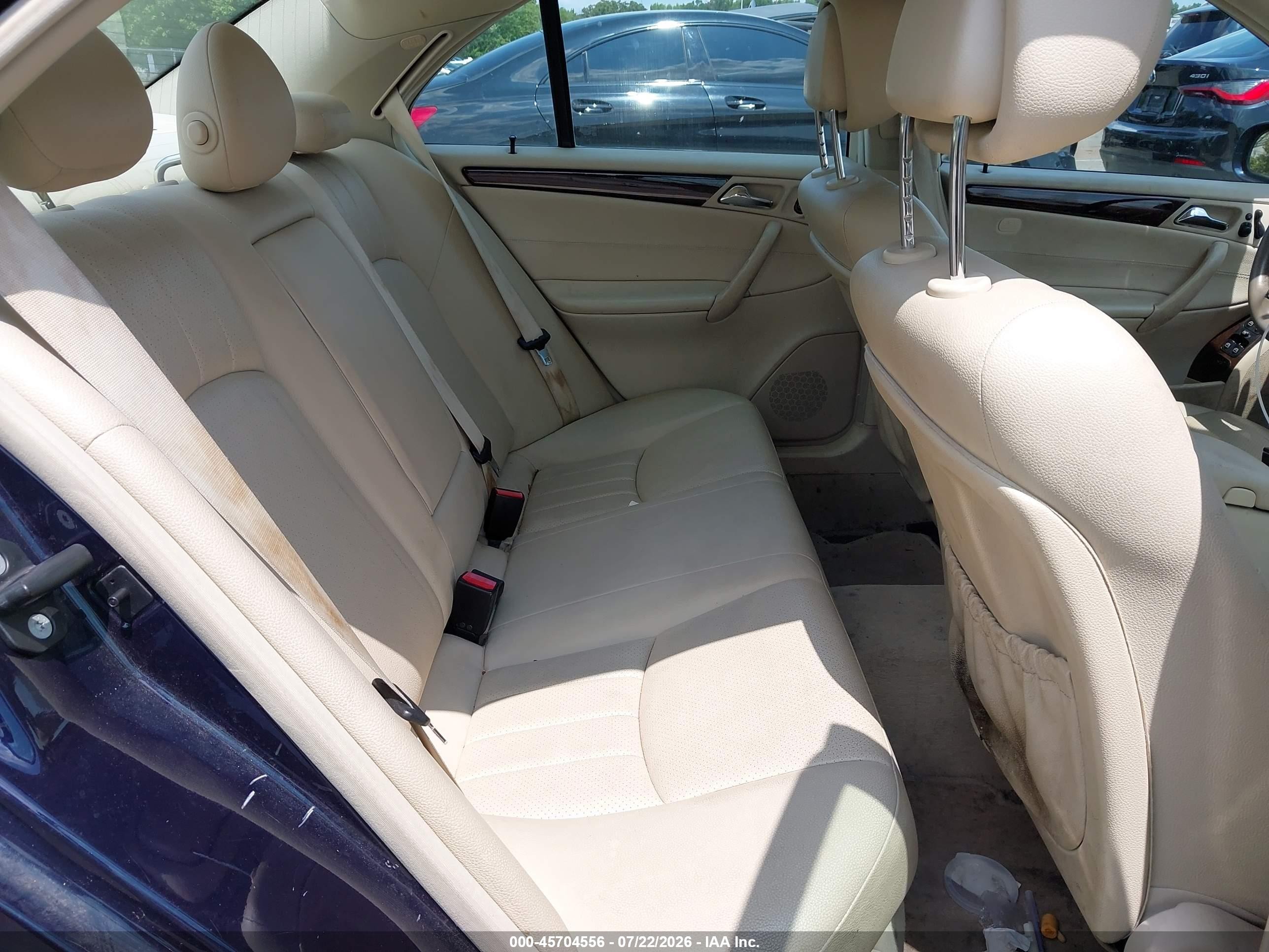 2006 Mercedes-benz C 350 Luxury 4matic Blue vin: WDBRF87H96F760691
