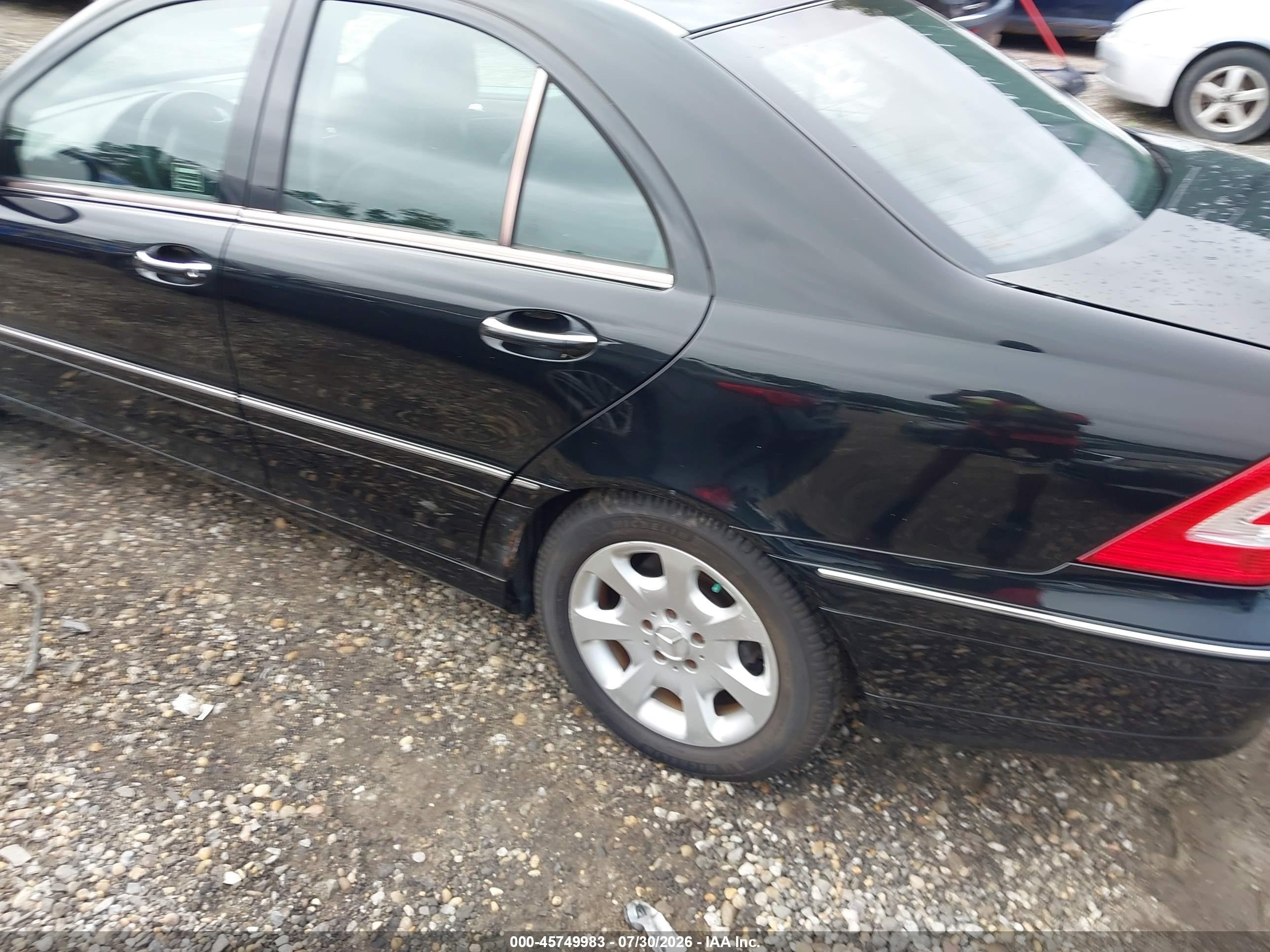 2006 Mercedes-benz C 350 Luxury 4matic Black vin: WDBRF87HX6F757041