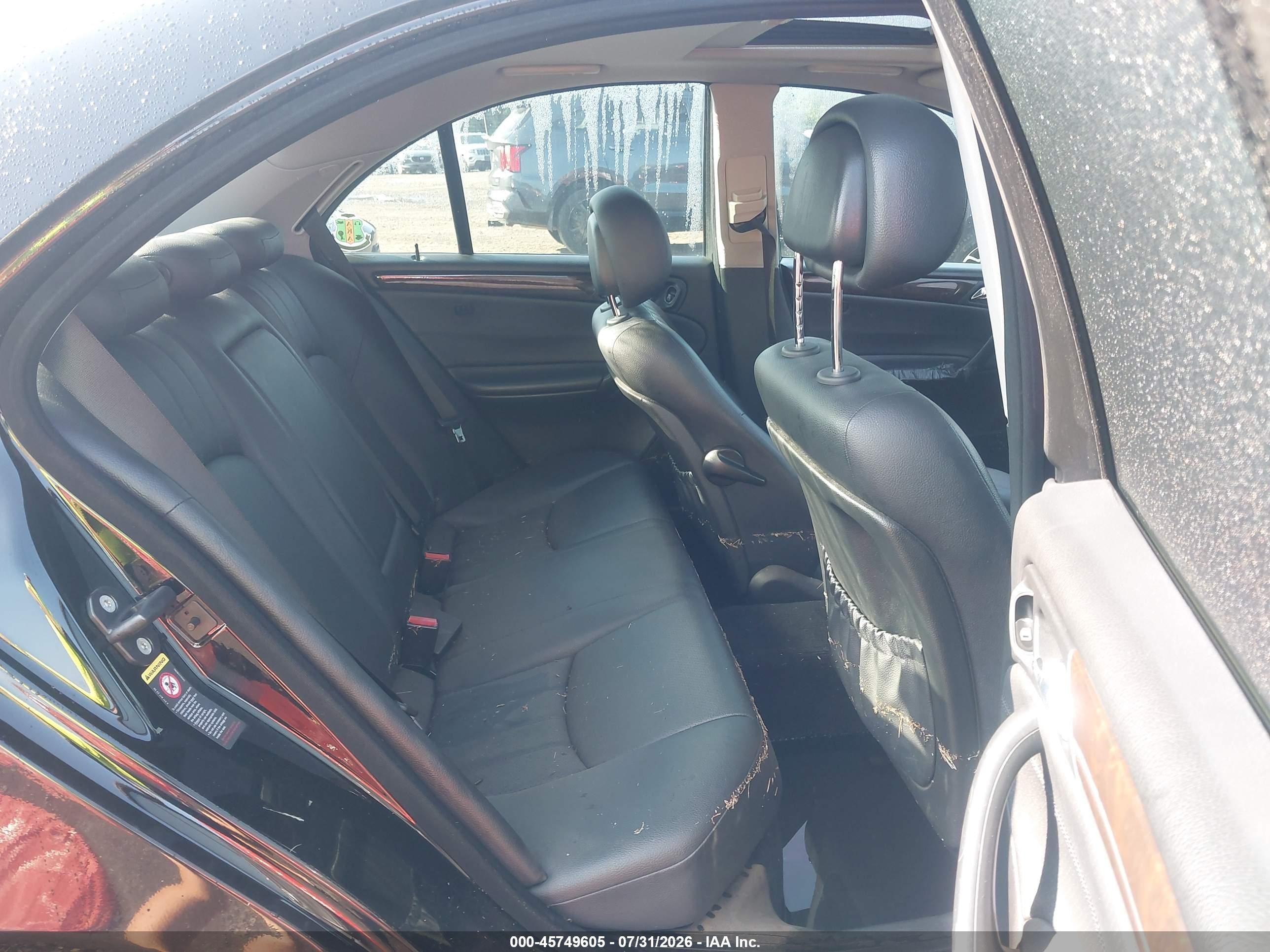 2007 Mercedes-benz C 350 Luxury 4matic Black vin: WDBRF87J17F846985